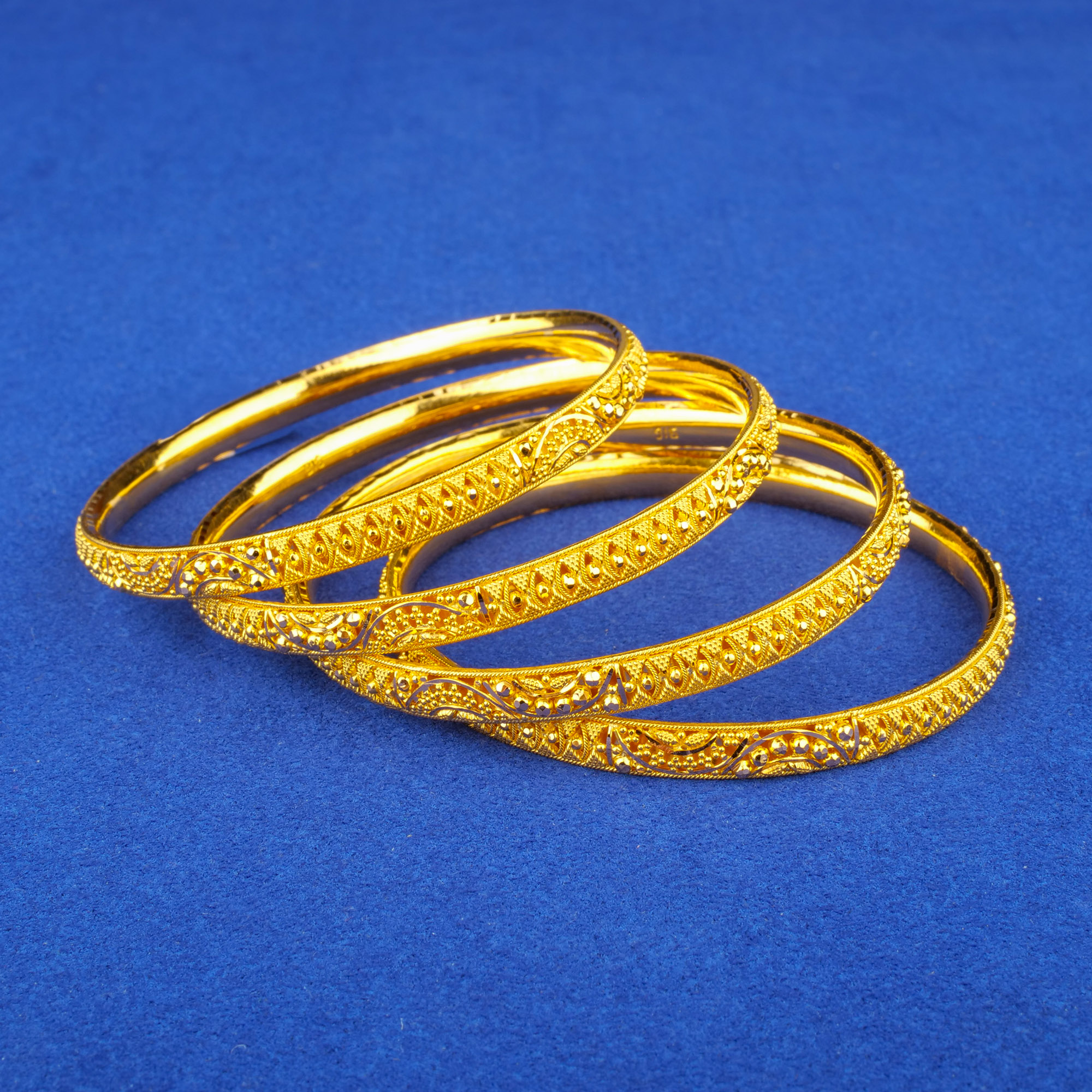 22K Gold Bangles