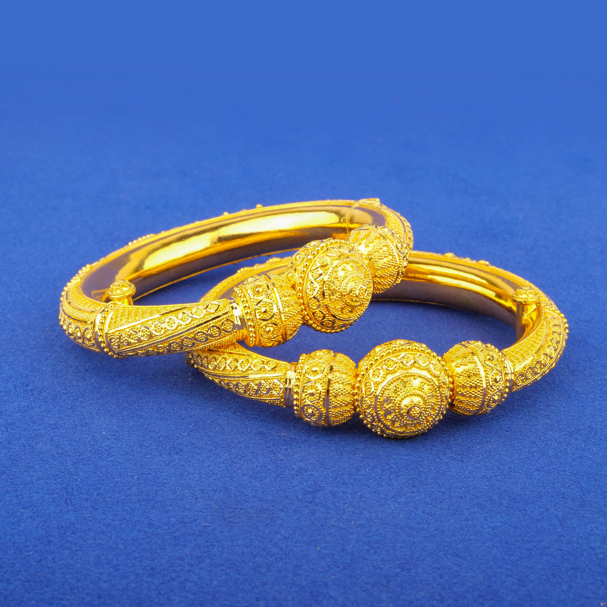 Twenty-Two Karat Gold Bangles/Kadas