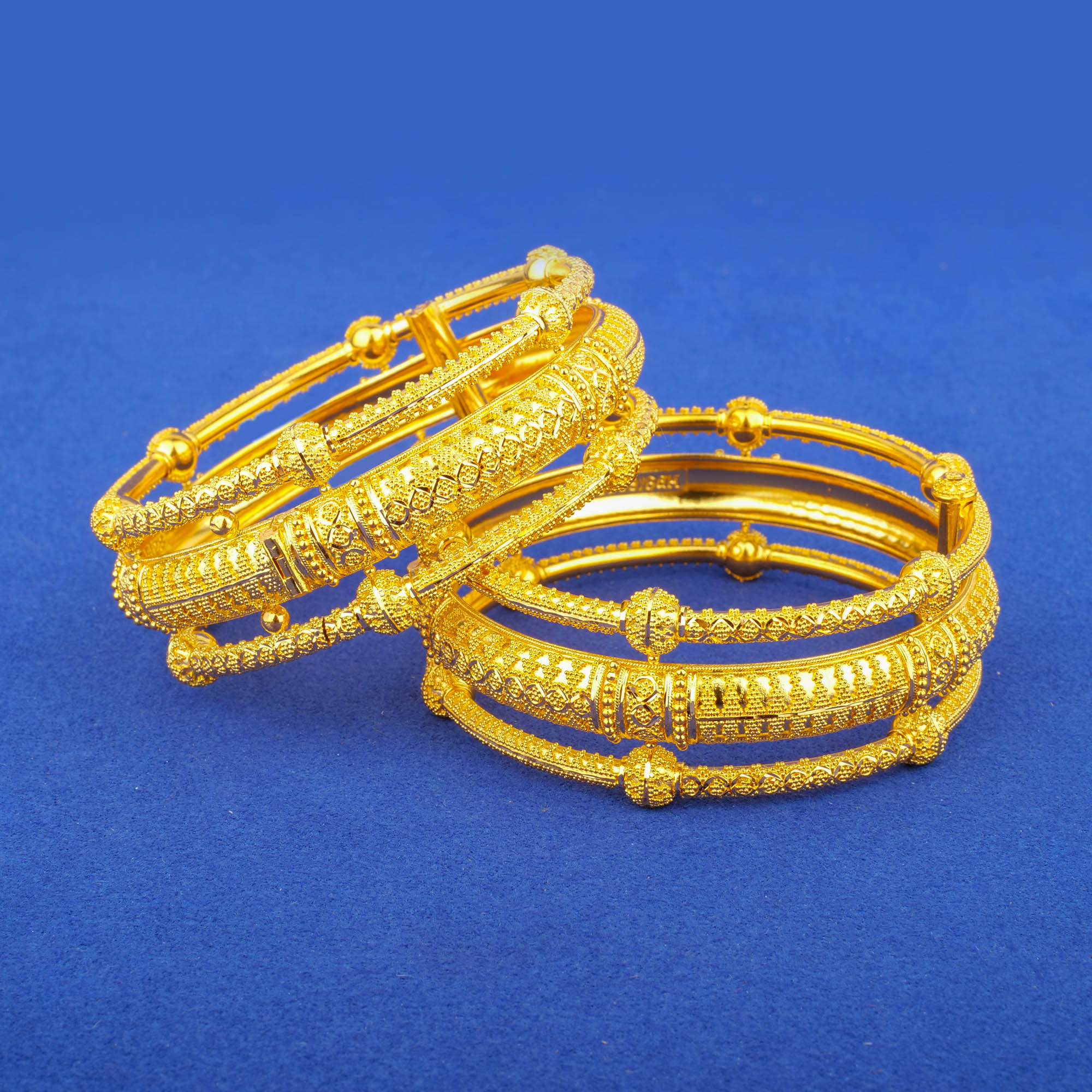 Twenty-Two Karat Gold Bangles/Kadas