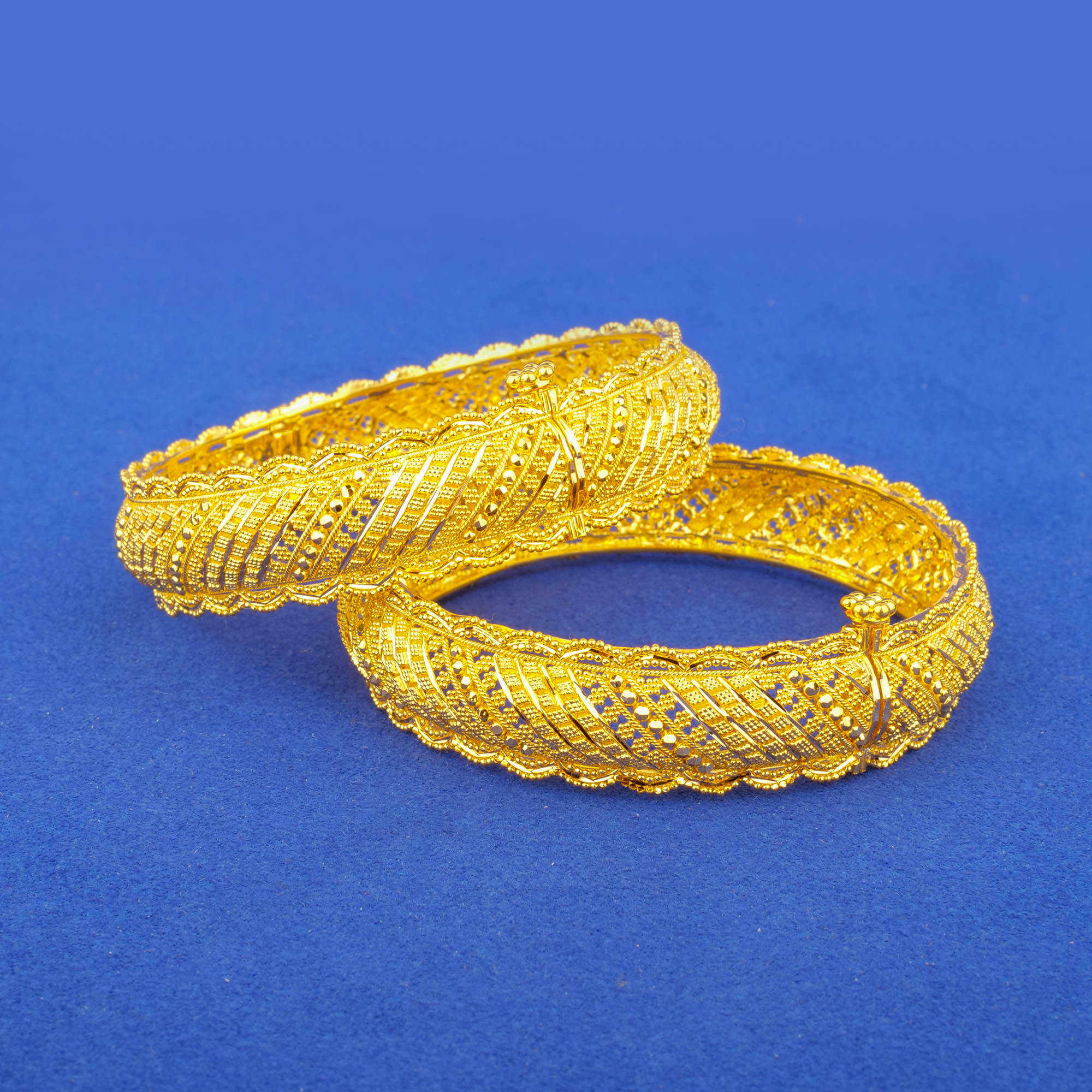 Twenty-Two Karat Gold Bangles/Kadas