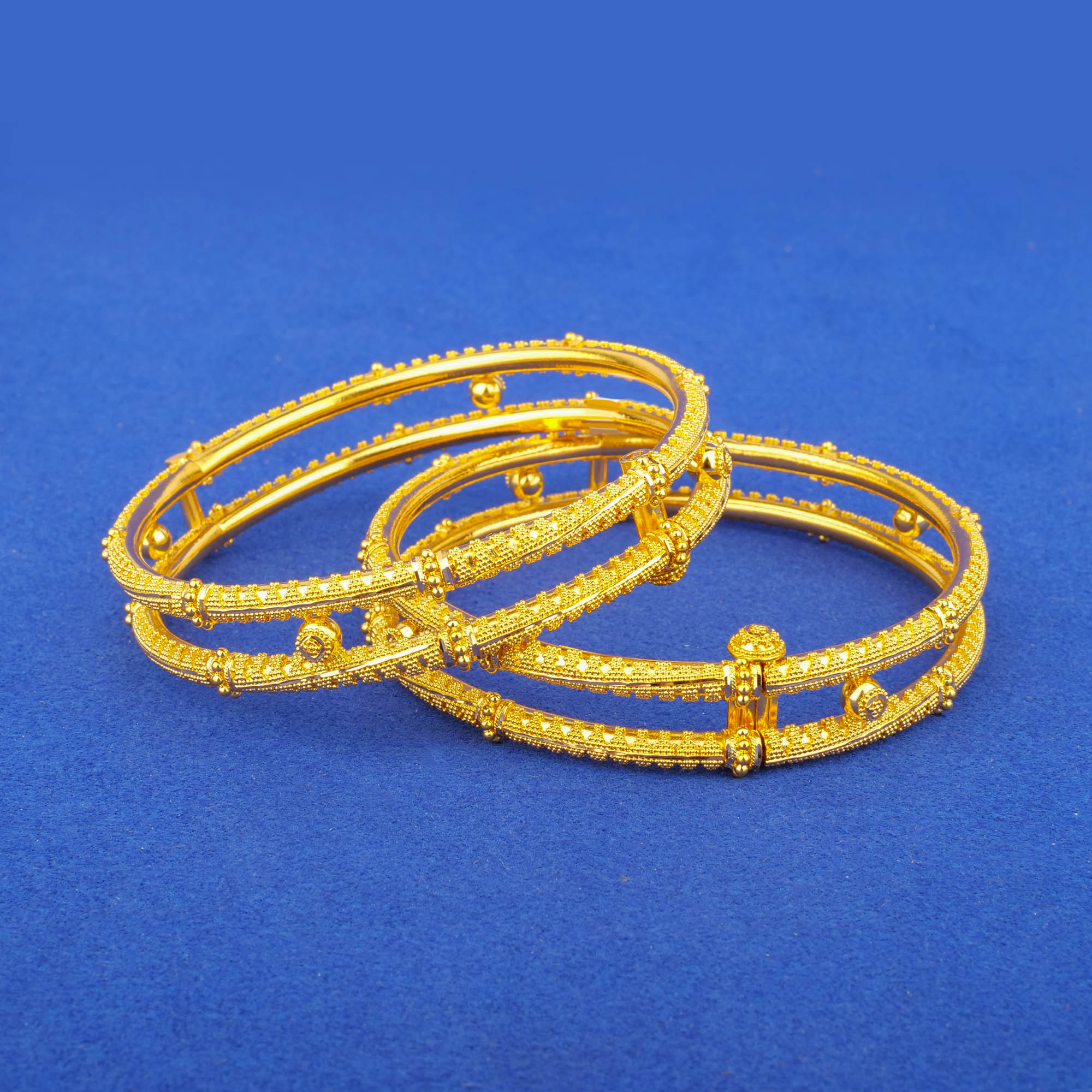 Twenty-Two Karat Gold Bangles/Kadas
