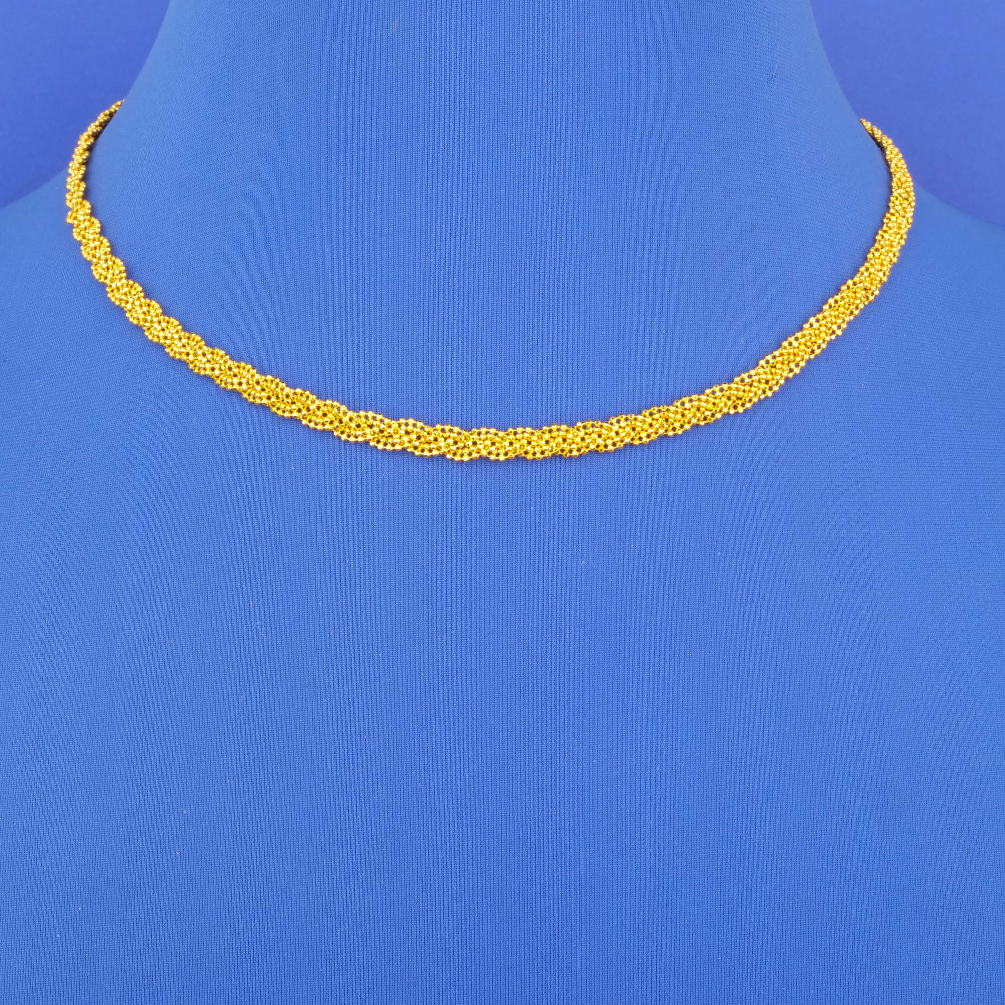 22K Gold 'Braided' Chain