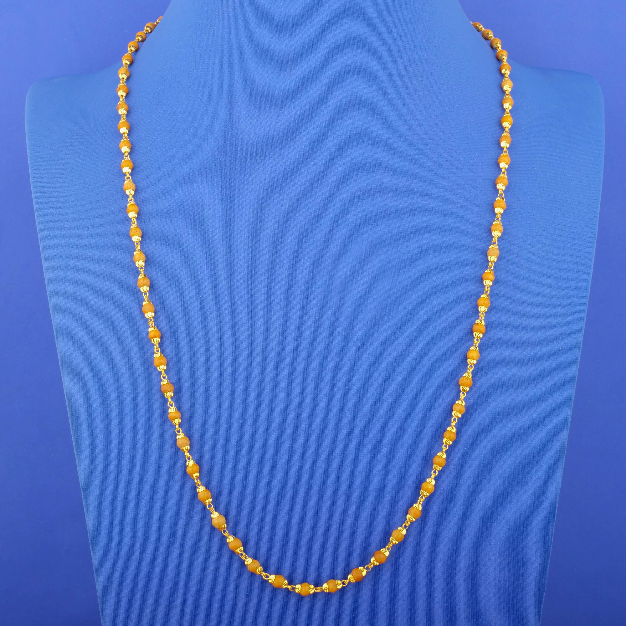 22K Gold Tulsi Chain