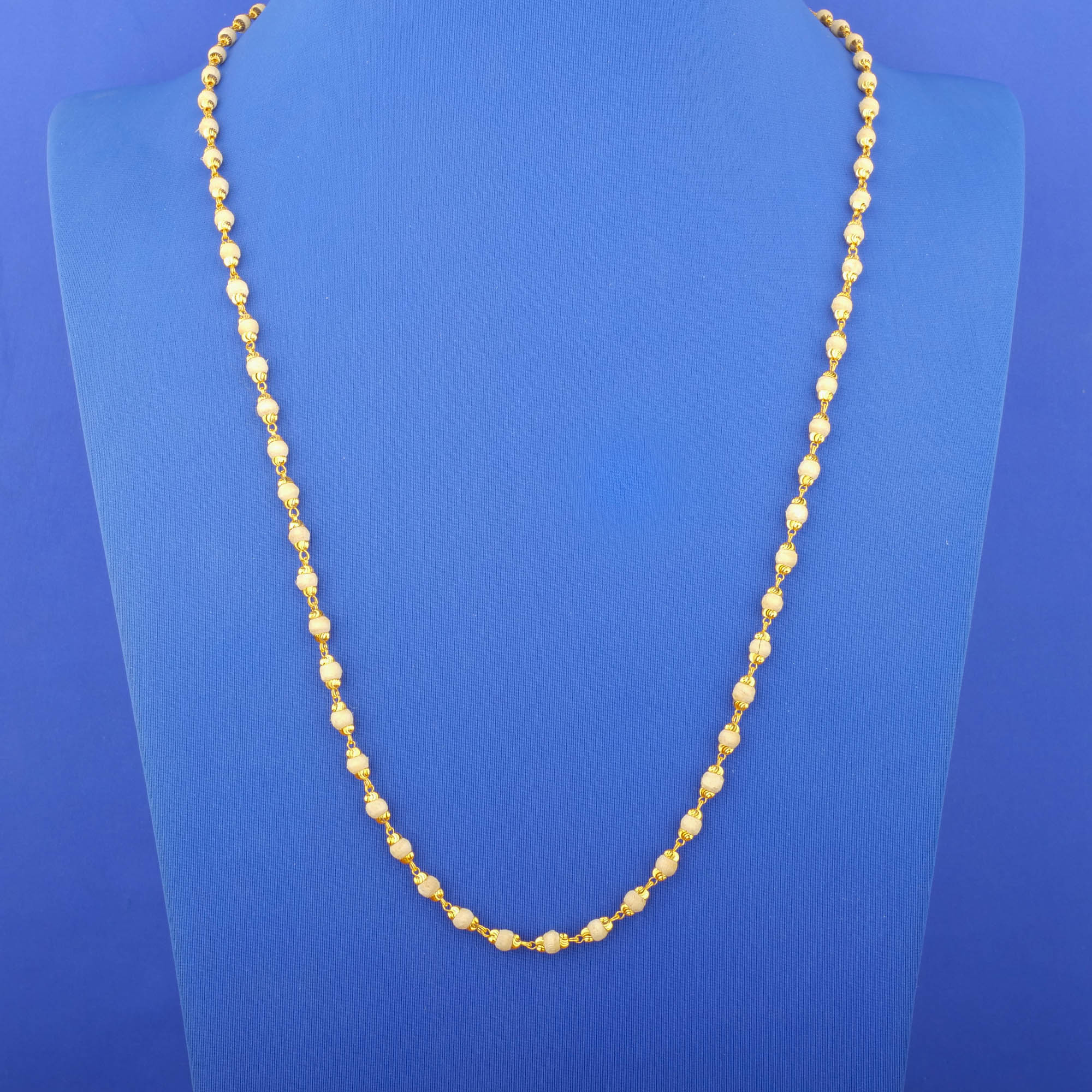 22K Gold Tulsi Chain