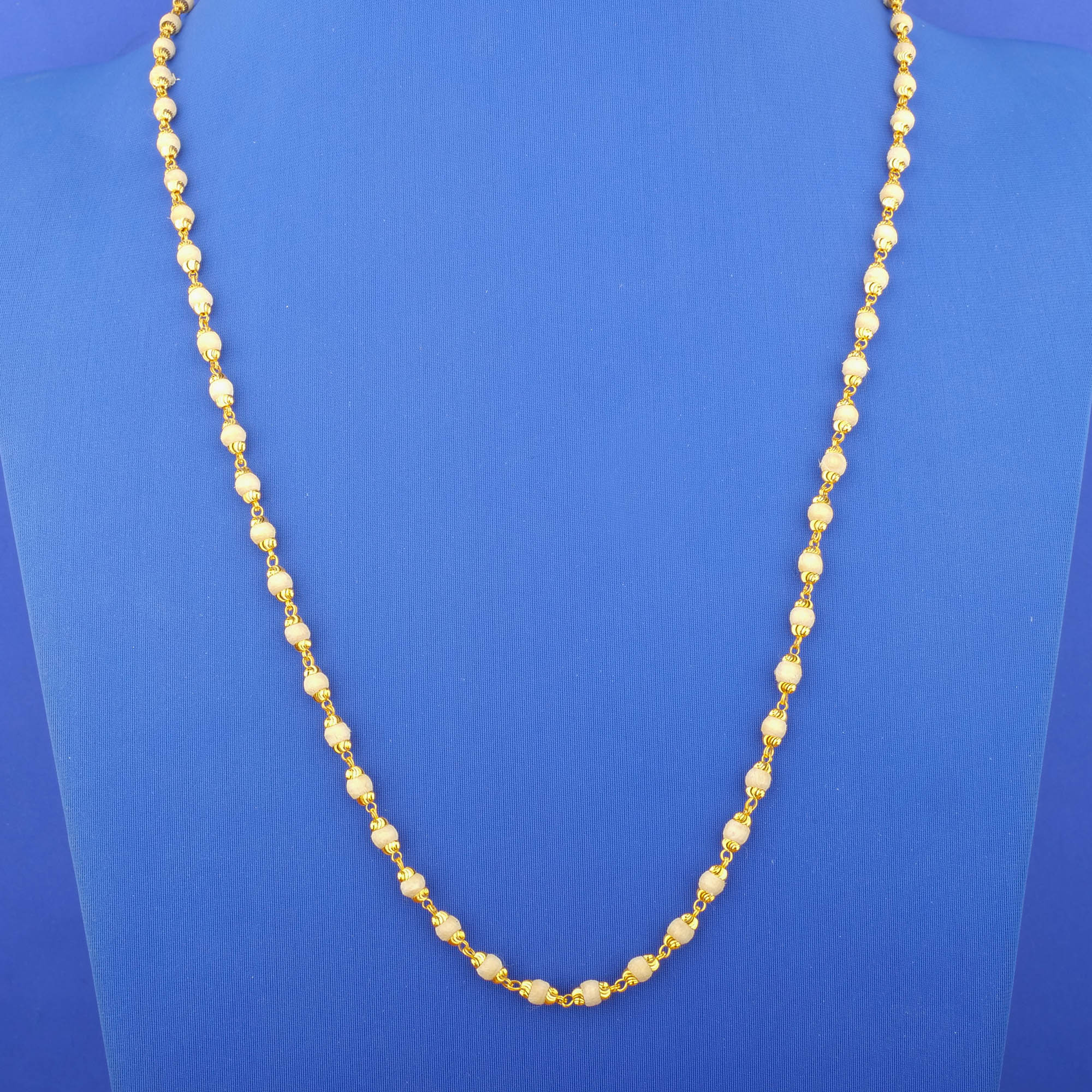 22K Gold Tulsi Chain