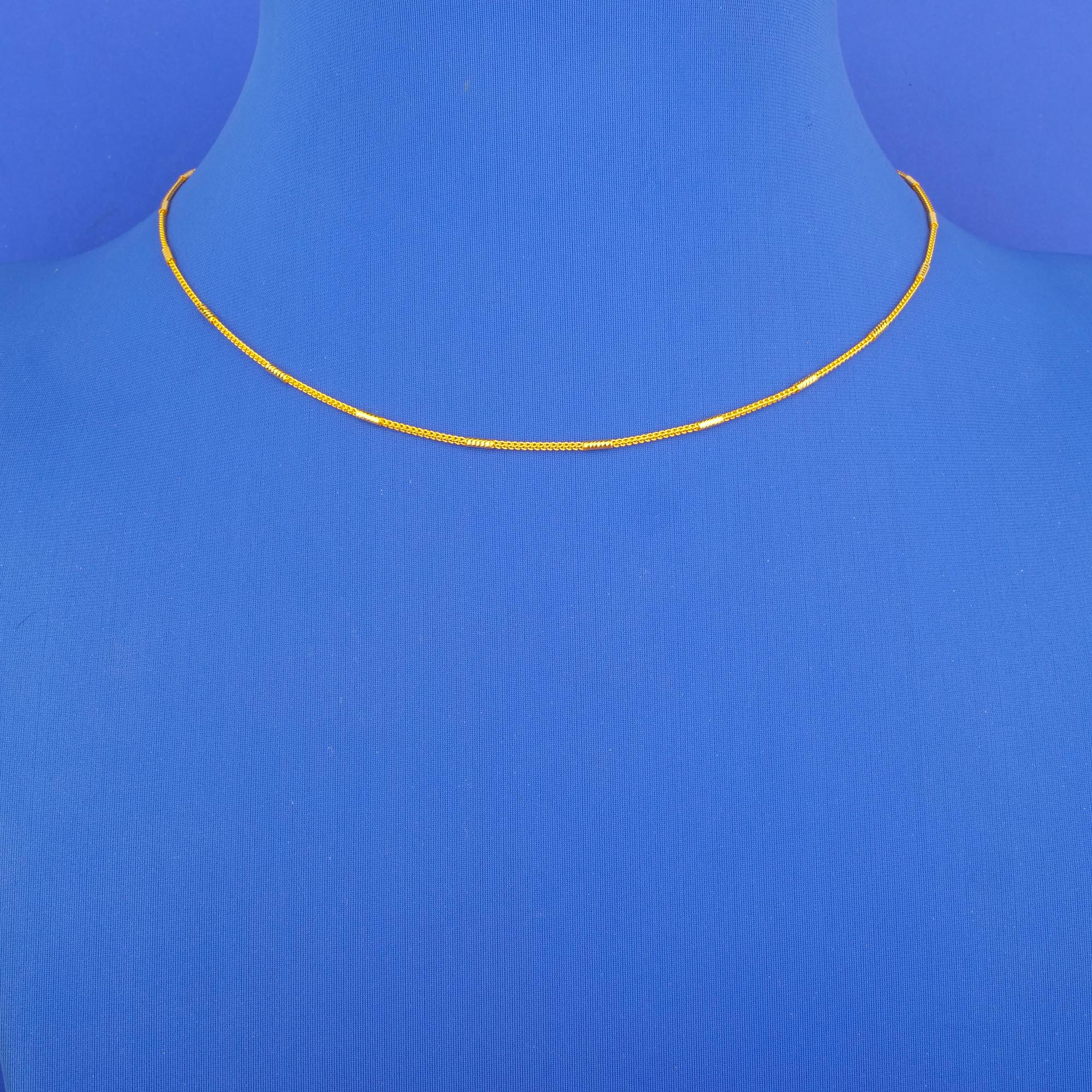 Twenty-Two Karat Gold Chain