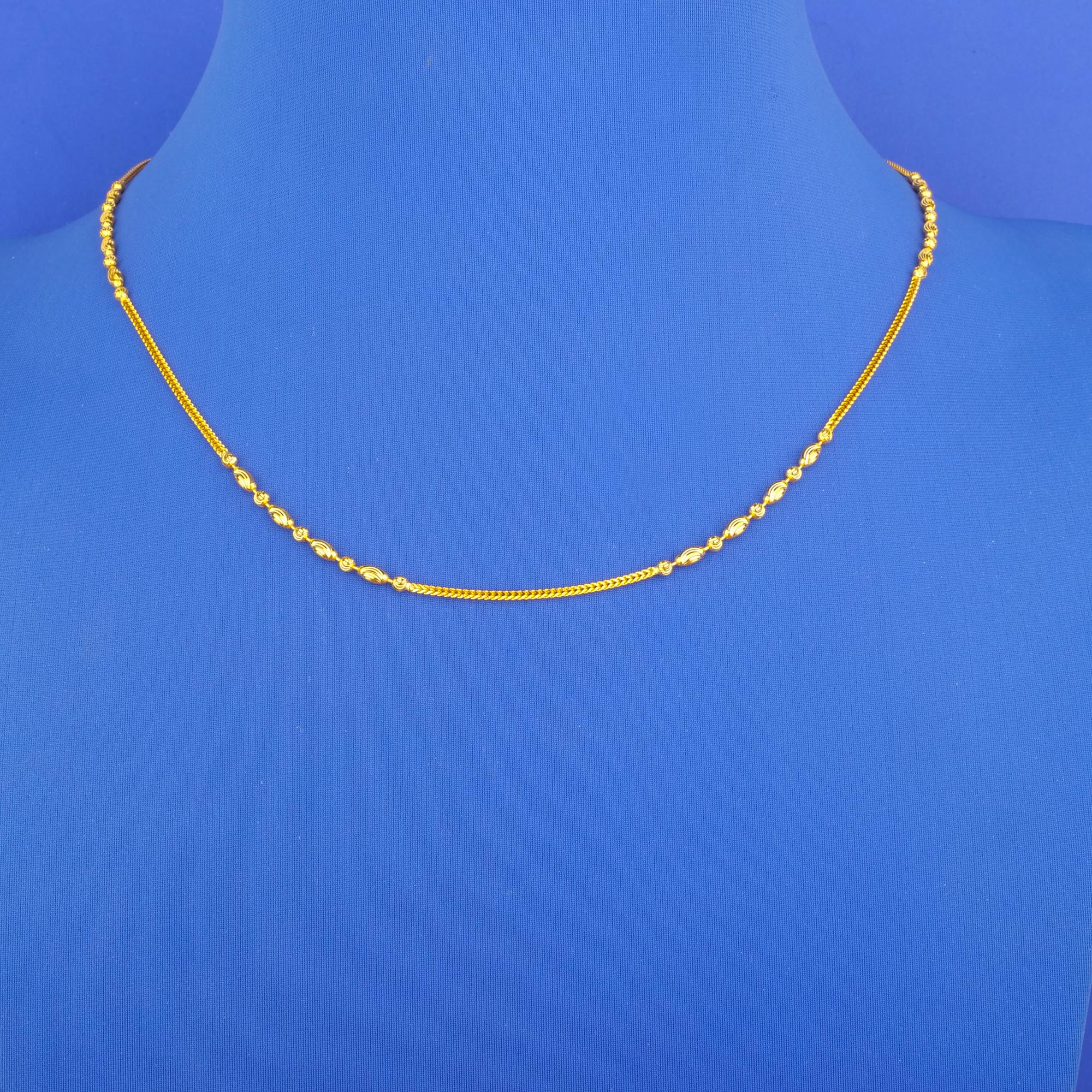 Twenty-Two Karat Gold Chain (r)