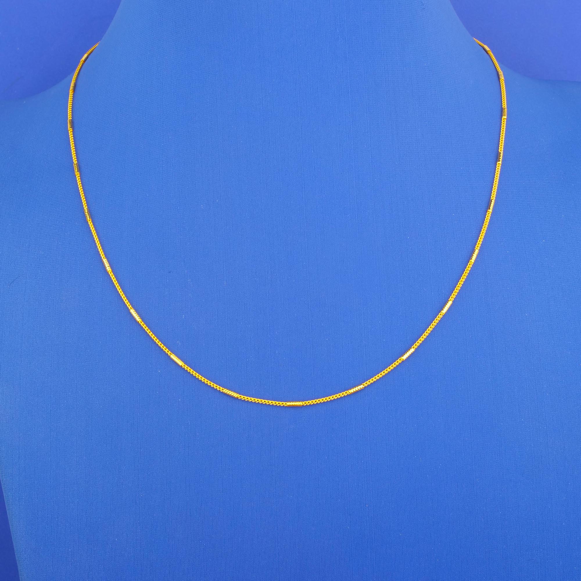 Twenty-Two Karat Gold Chain