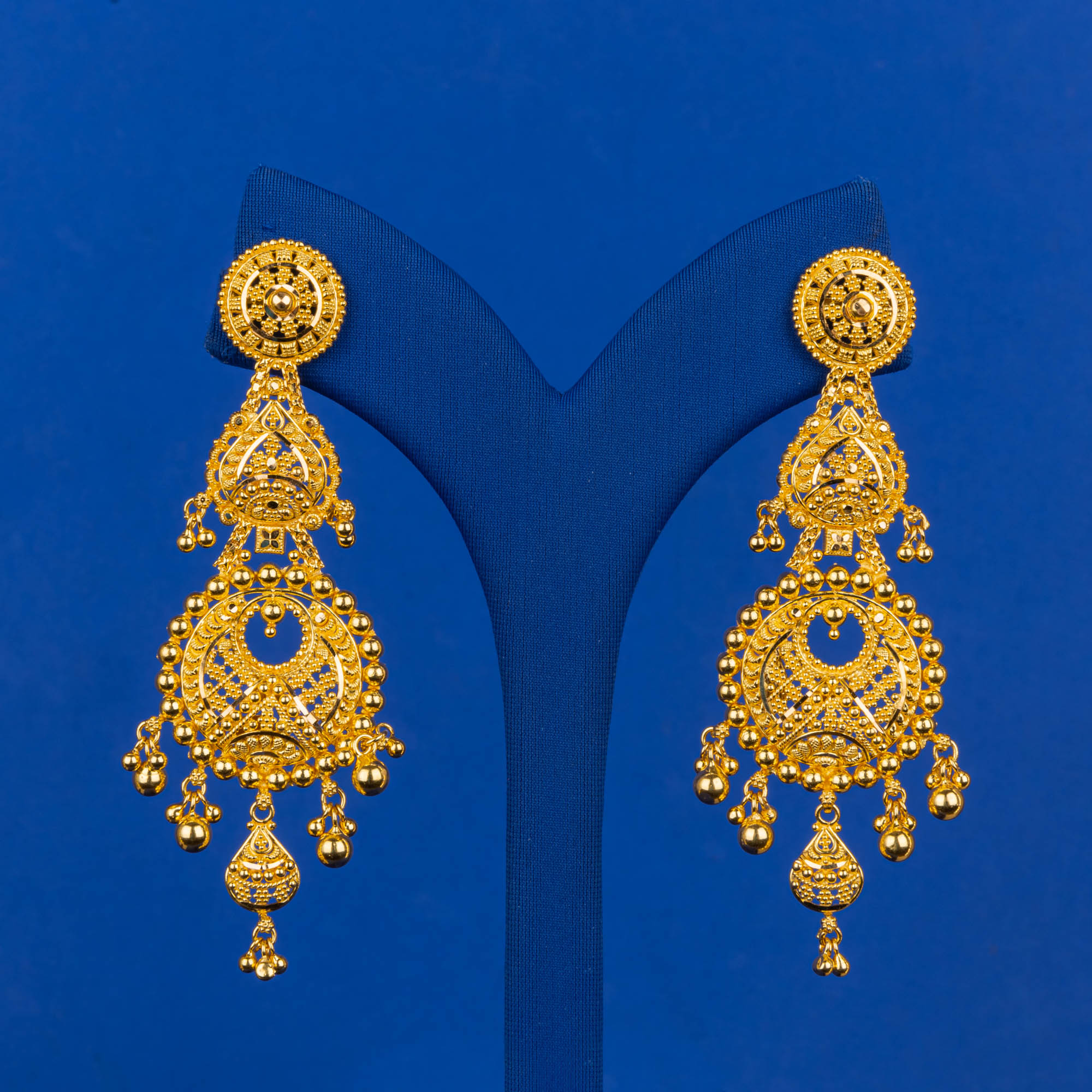 Handmade 22K Gold Earrings