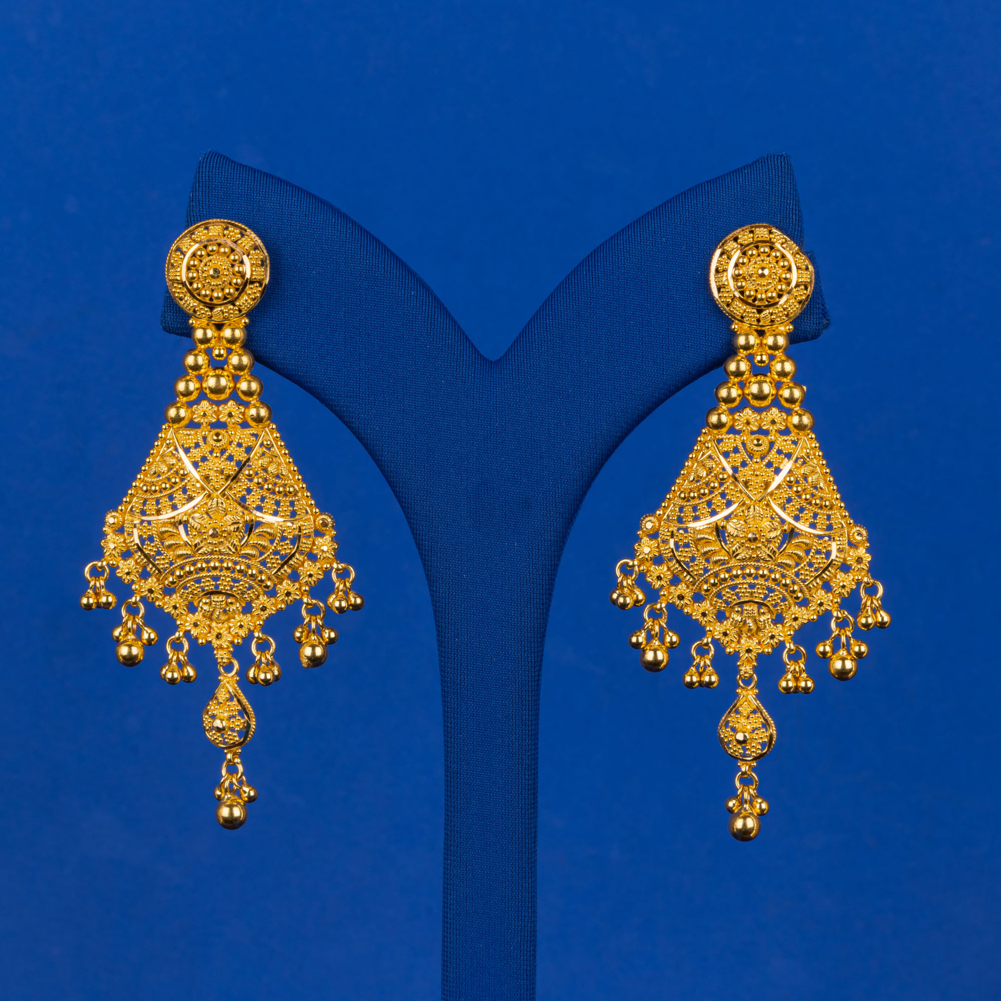 Handmade 22K Gold Earrings