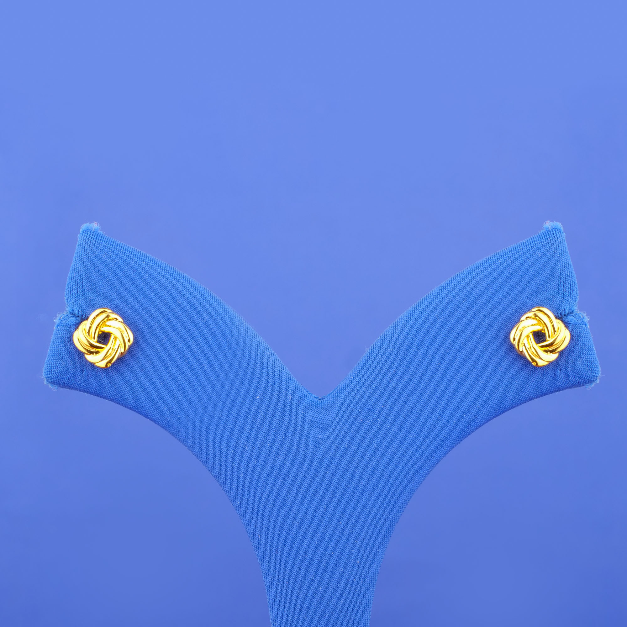 22K Gold 'Knot' Earrings