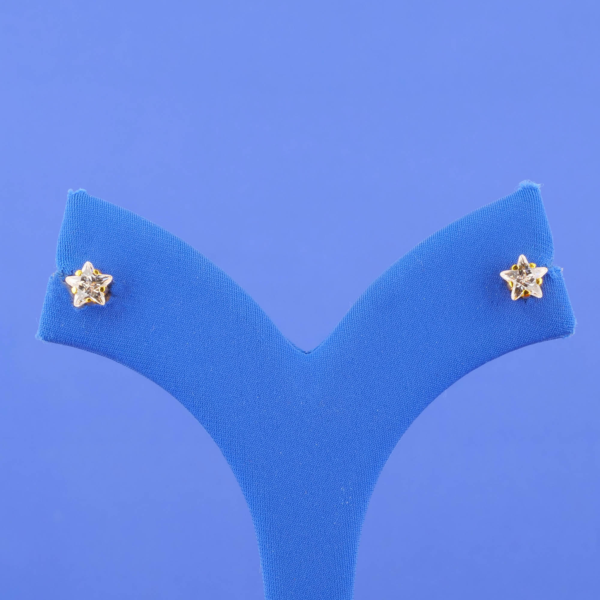 22K Gold Cubic Zirconia Earrings