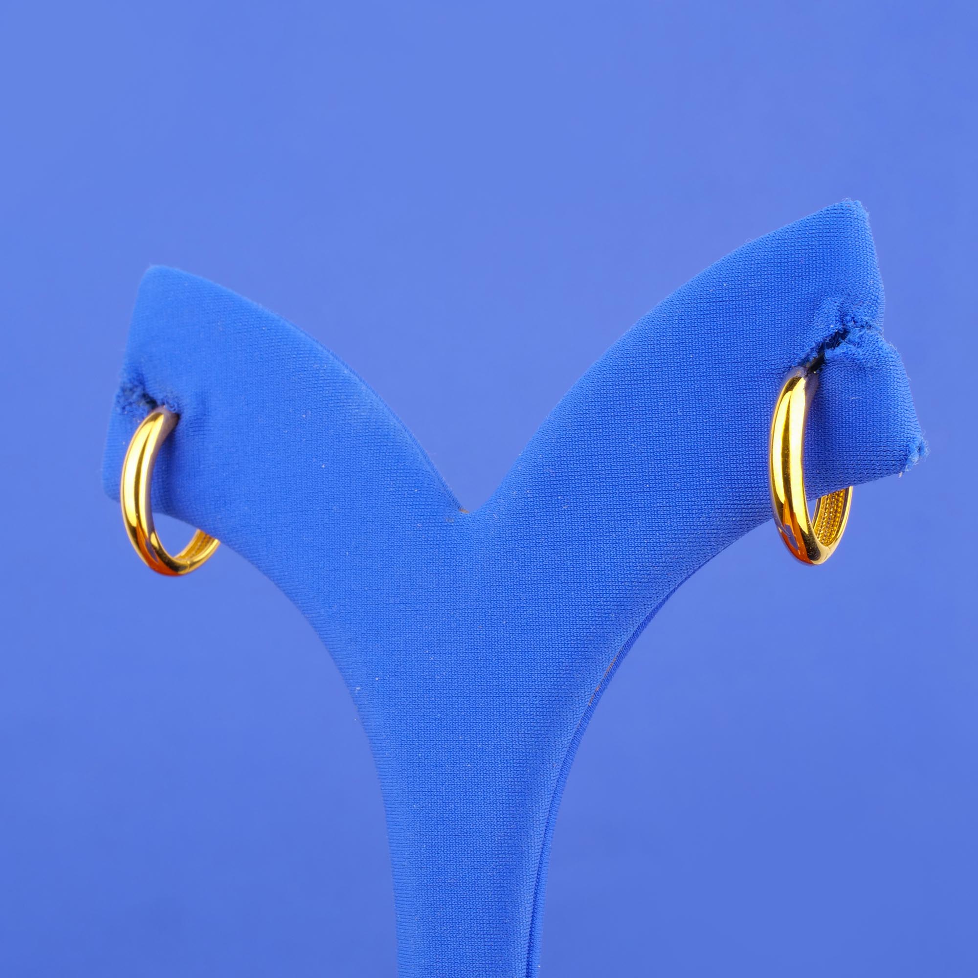 Twenty-Two Karat 'Fancy' Gold Earrings 'C'