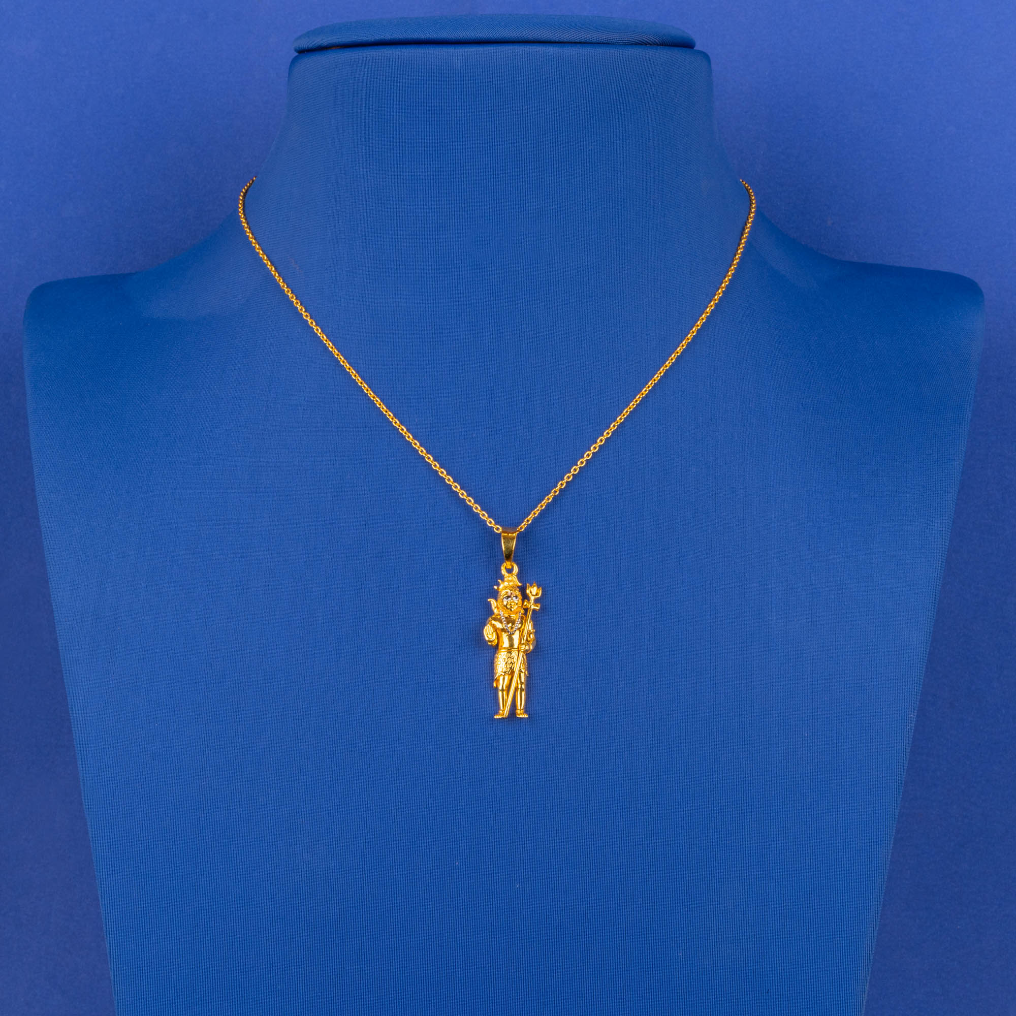 Golden Elegance: Handmade 22K Gold Pendant (chain not included)