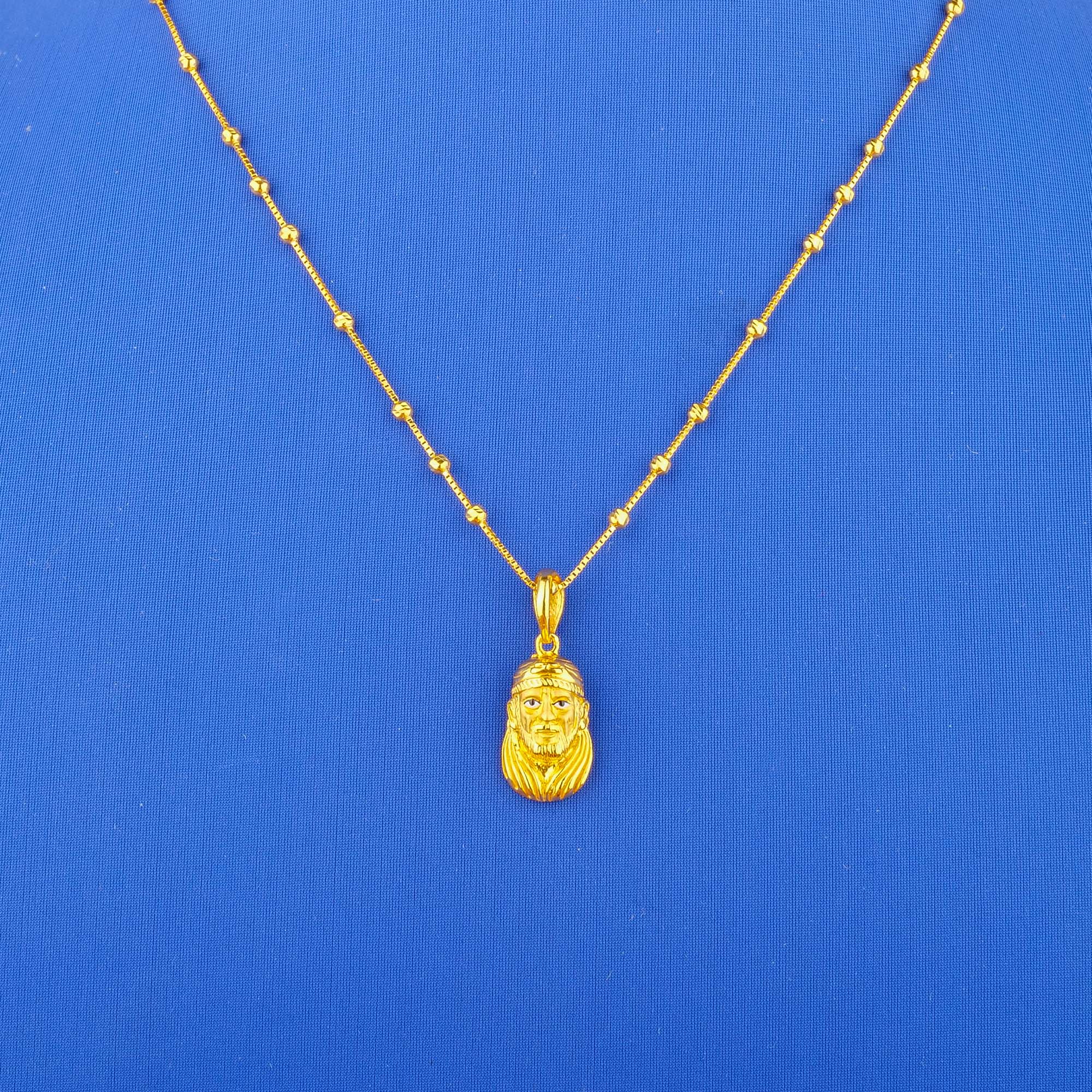 22K Gold Pendant (chain not included)