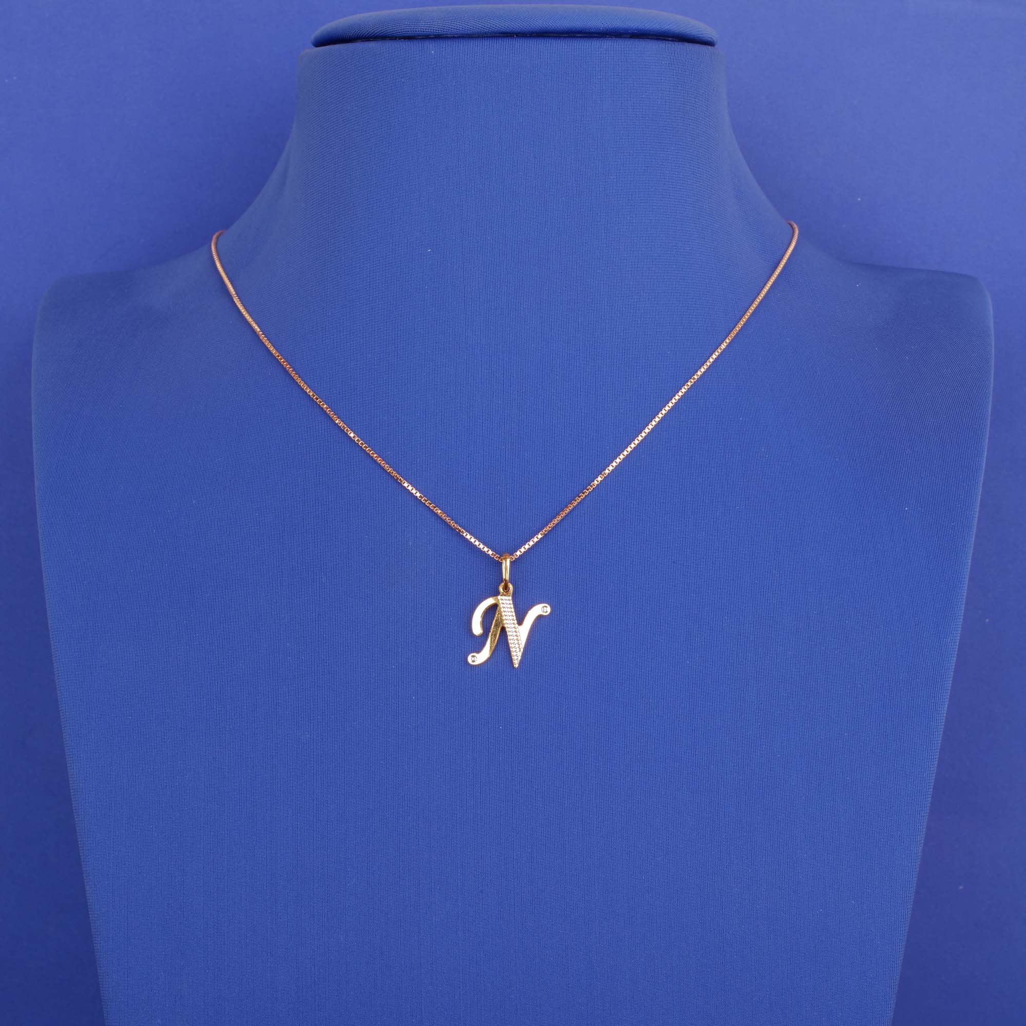 22K 'N' Tri-Color Pendant (chain not included)