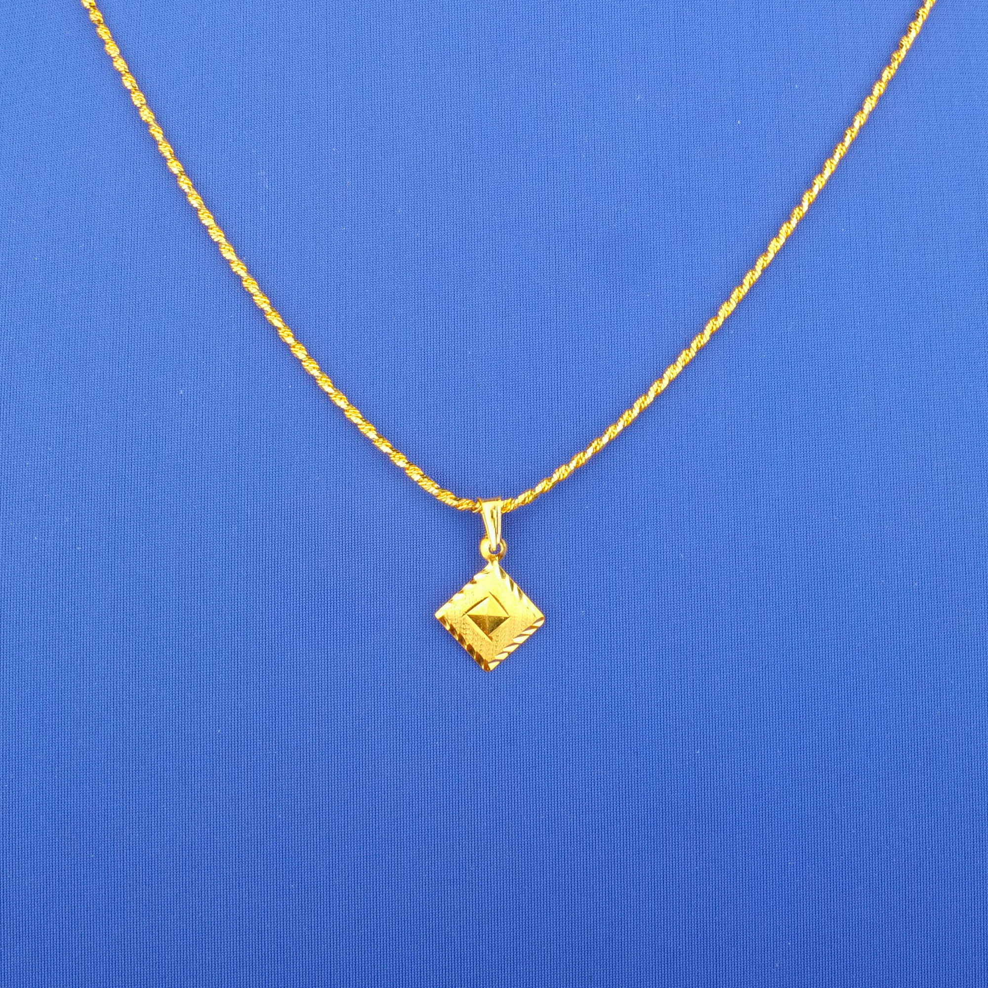 22K Gold Pendant (chain not included)