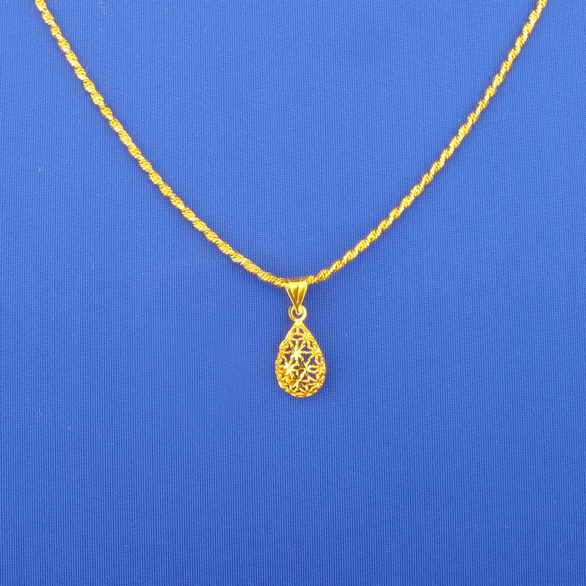 22K Gold Pendant (chain not included)