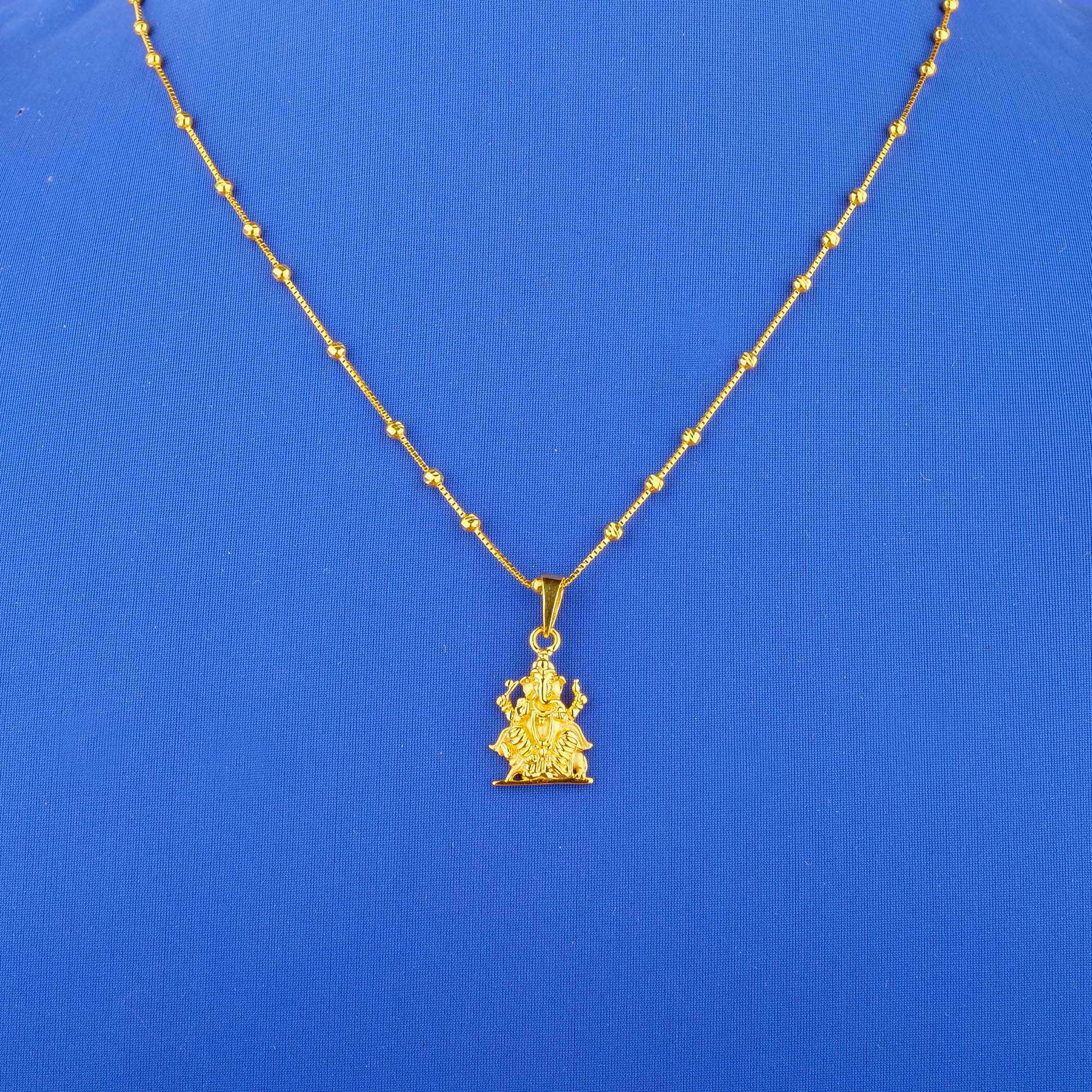 22K Gold 'Ganesha' Pendant (chain not included)