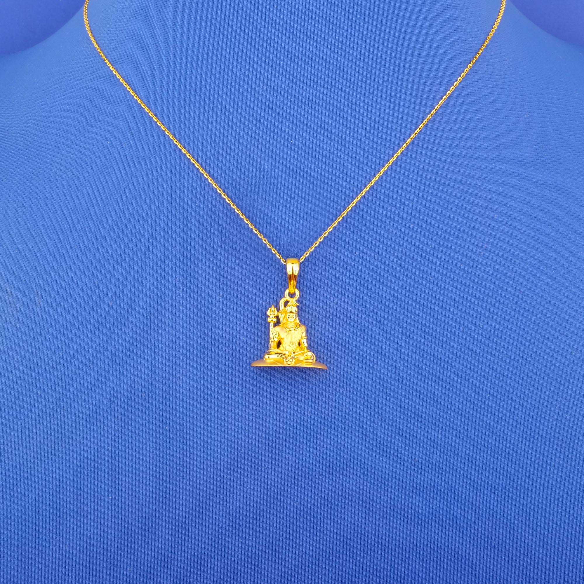 Twenty-Two Karat Gold 'Shivji' Pendant (chain not included)
