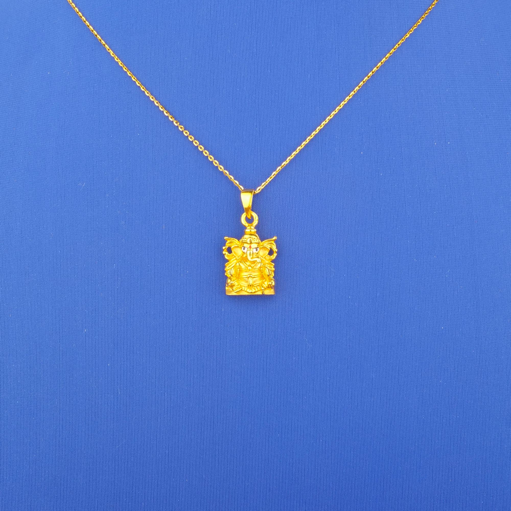 Twenty-Two Karat Gold 'Ganesha' Pendant (chain not included)