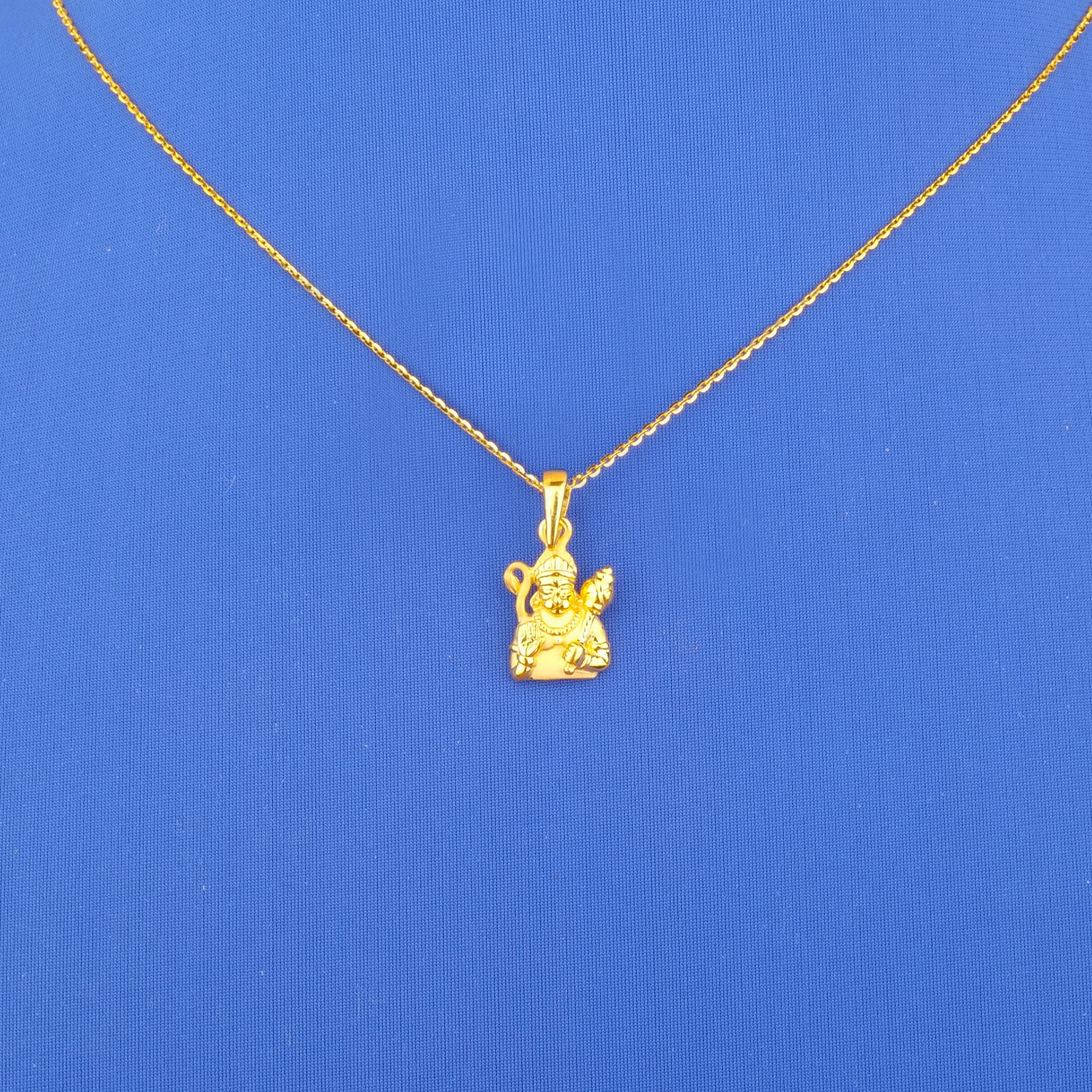 Twenty-Two Karat Gold 'Hanuman' Pendant (chain not included)