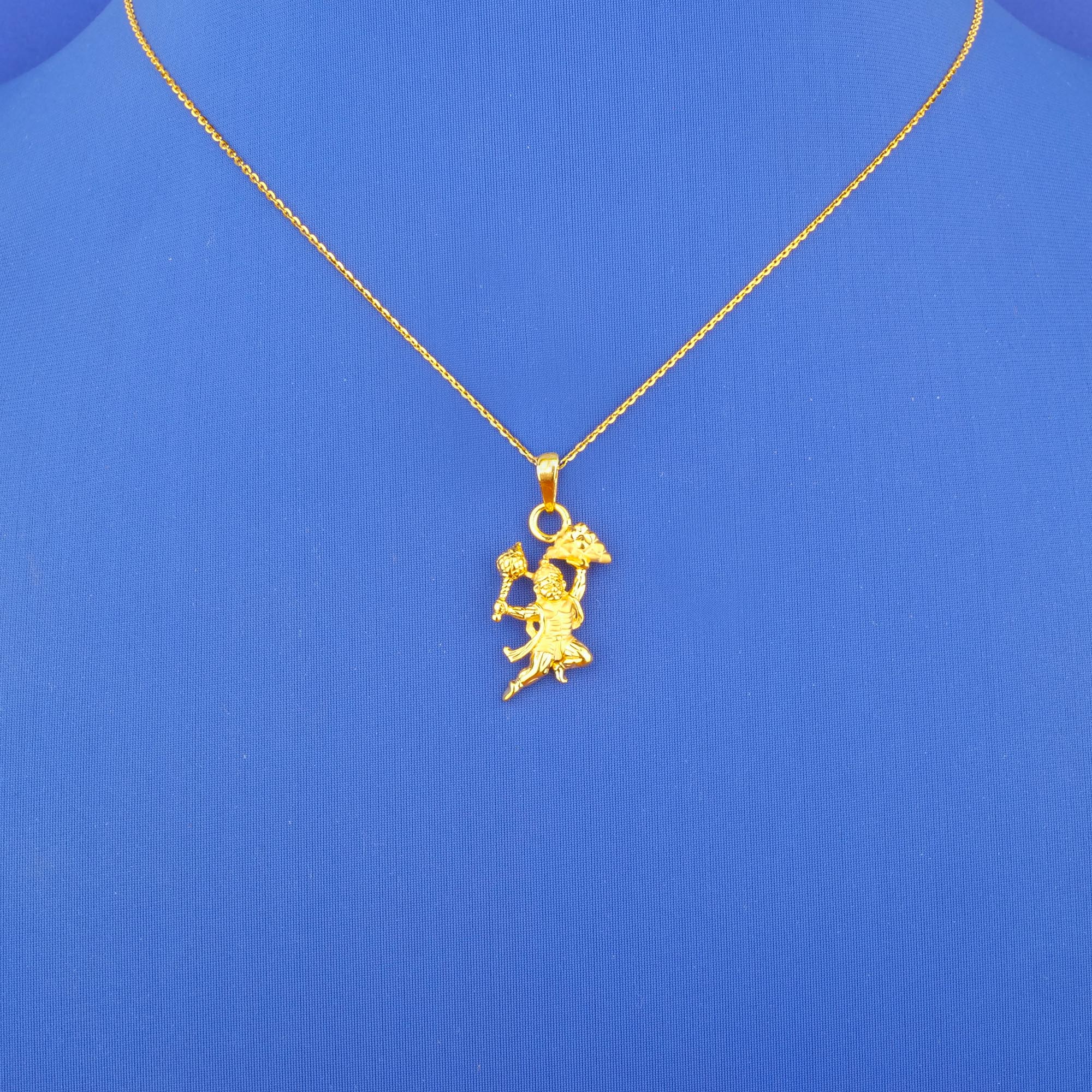Twenty-Two Karat Gold 'Hanuman' Pendant (chain not included)