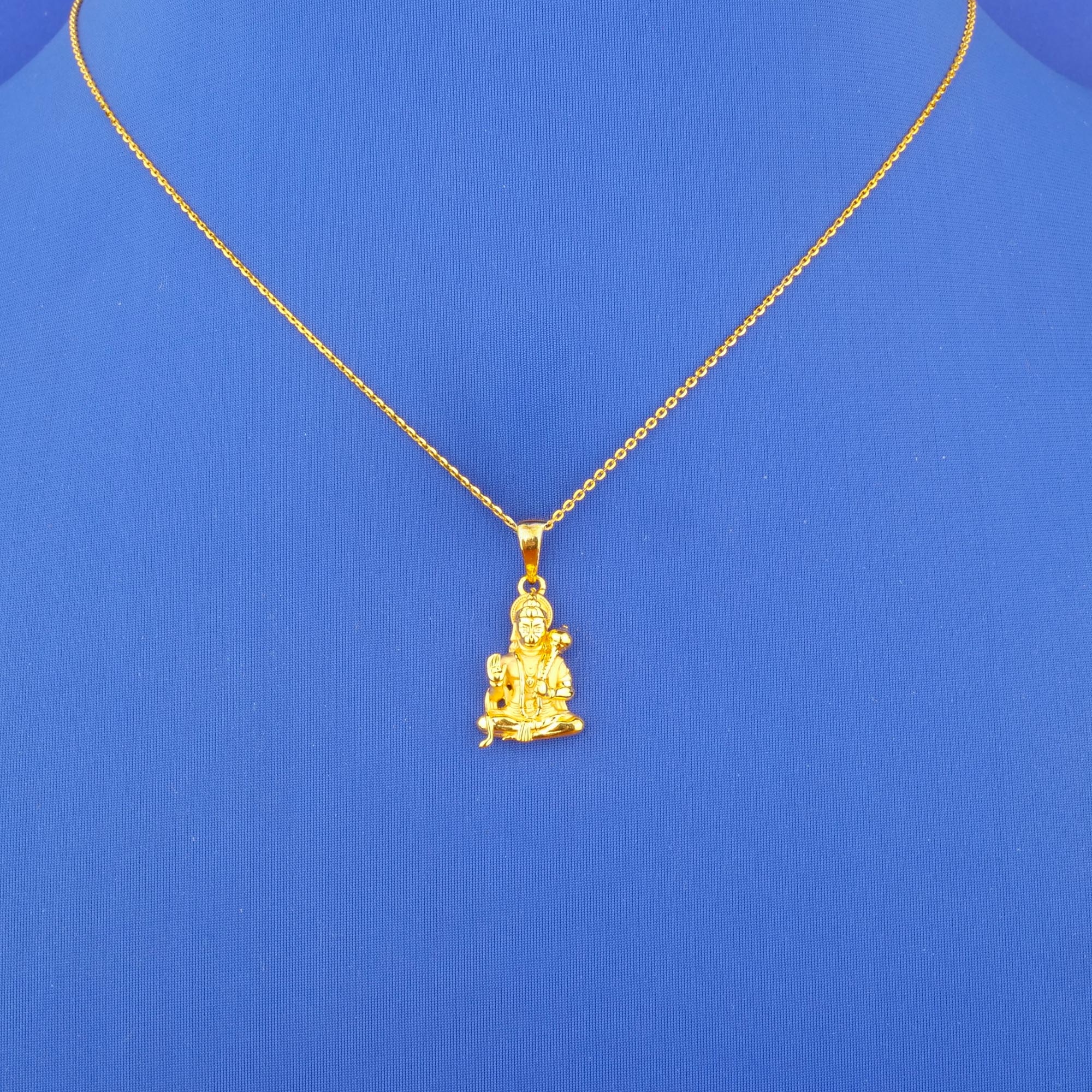 Twenty-Two Karat Gold 'Hanuman' Pendant (chain not included)