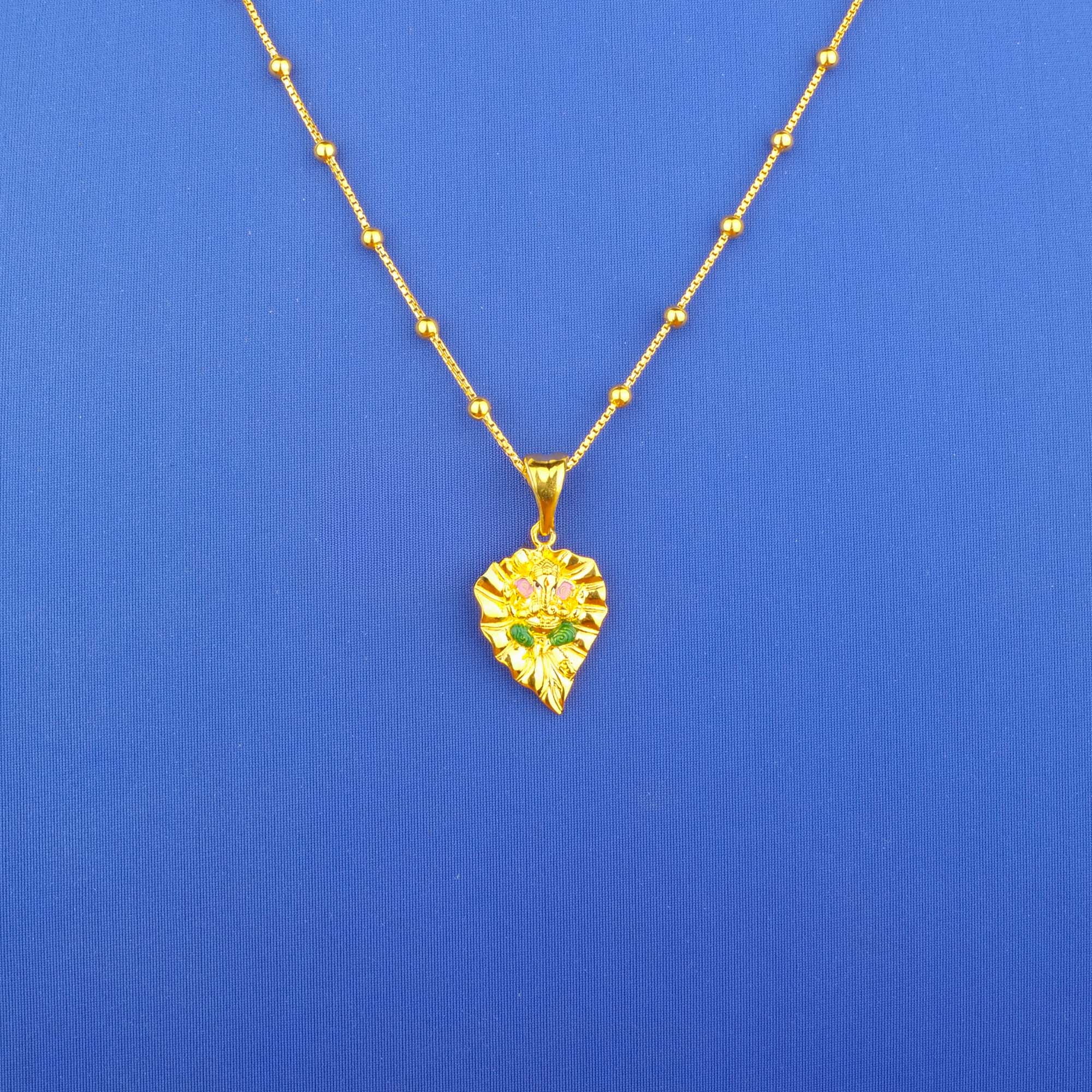 22K Gold 'Ganesha' Pendant