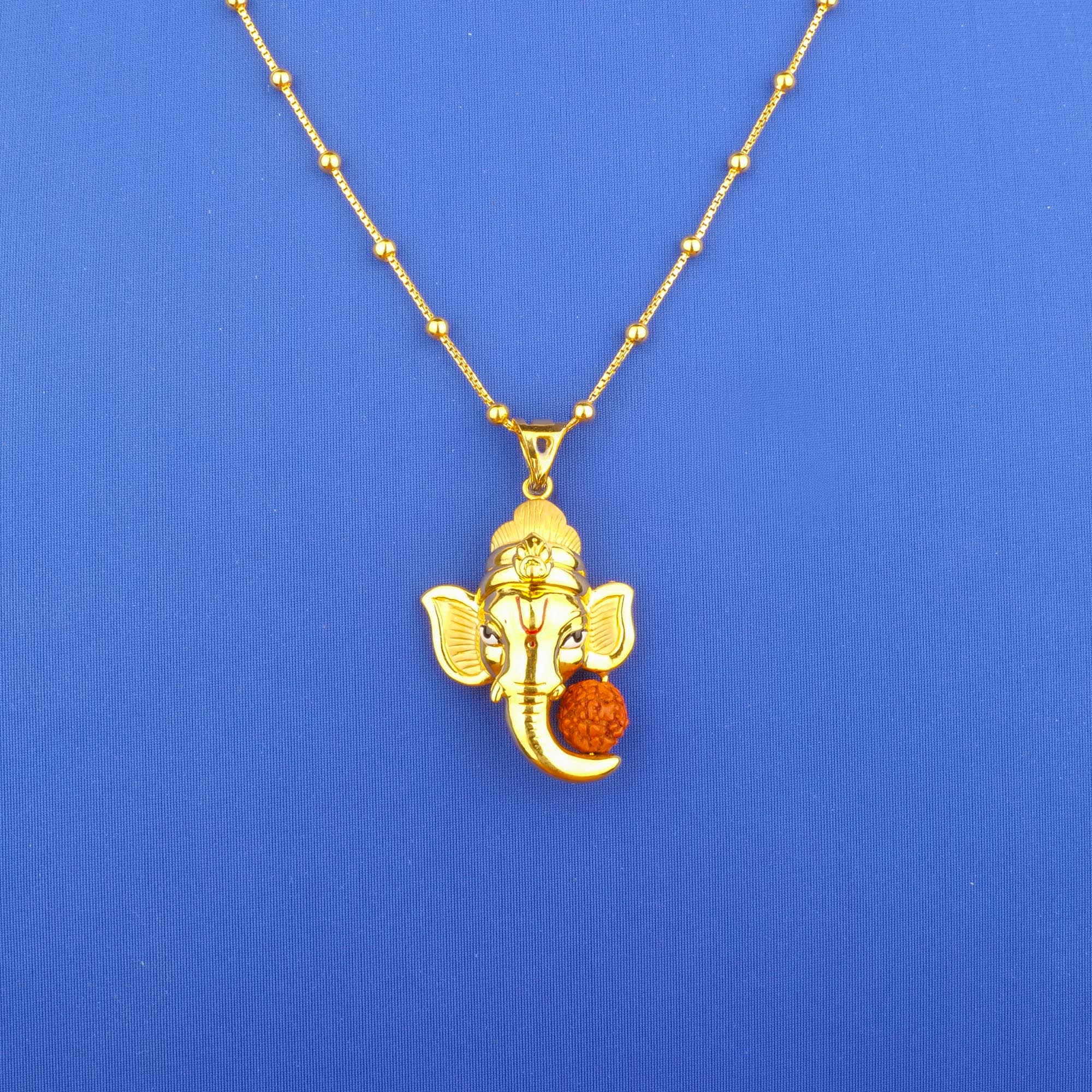 22K Gold 'Ganesha' Pendant