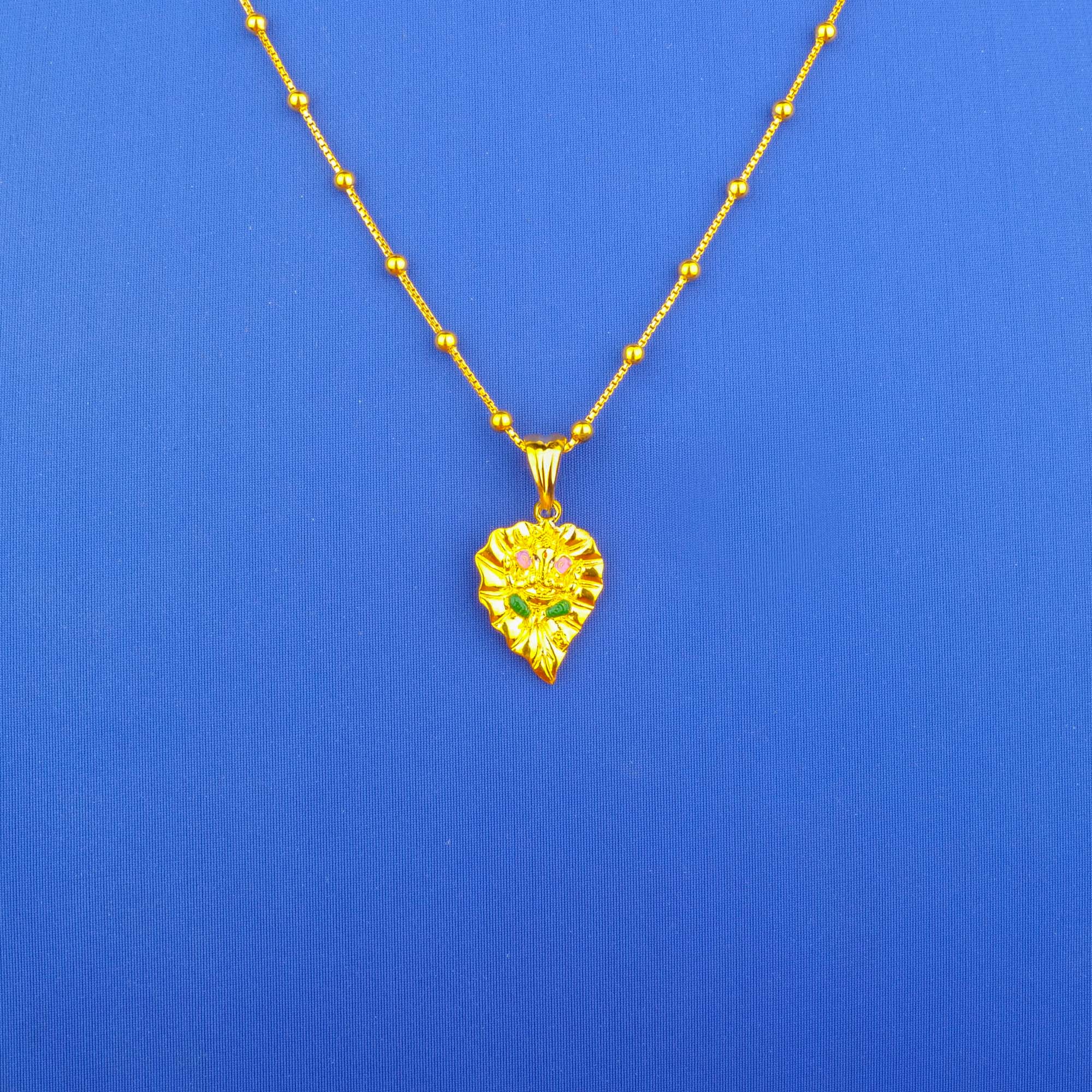 22K Gold 'Ganesha' Pendant
