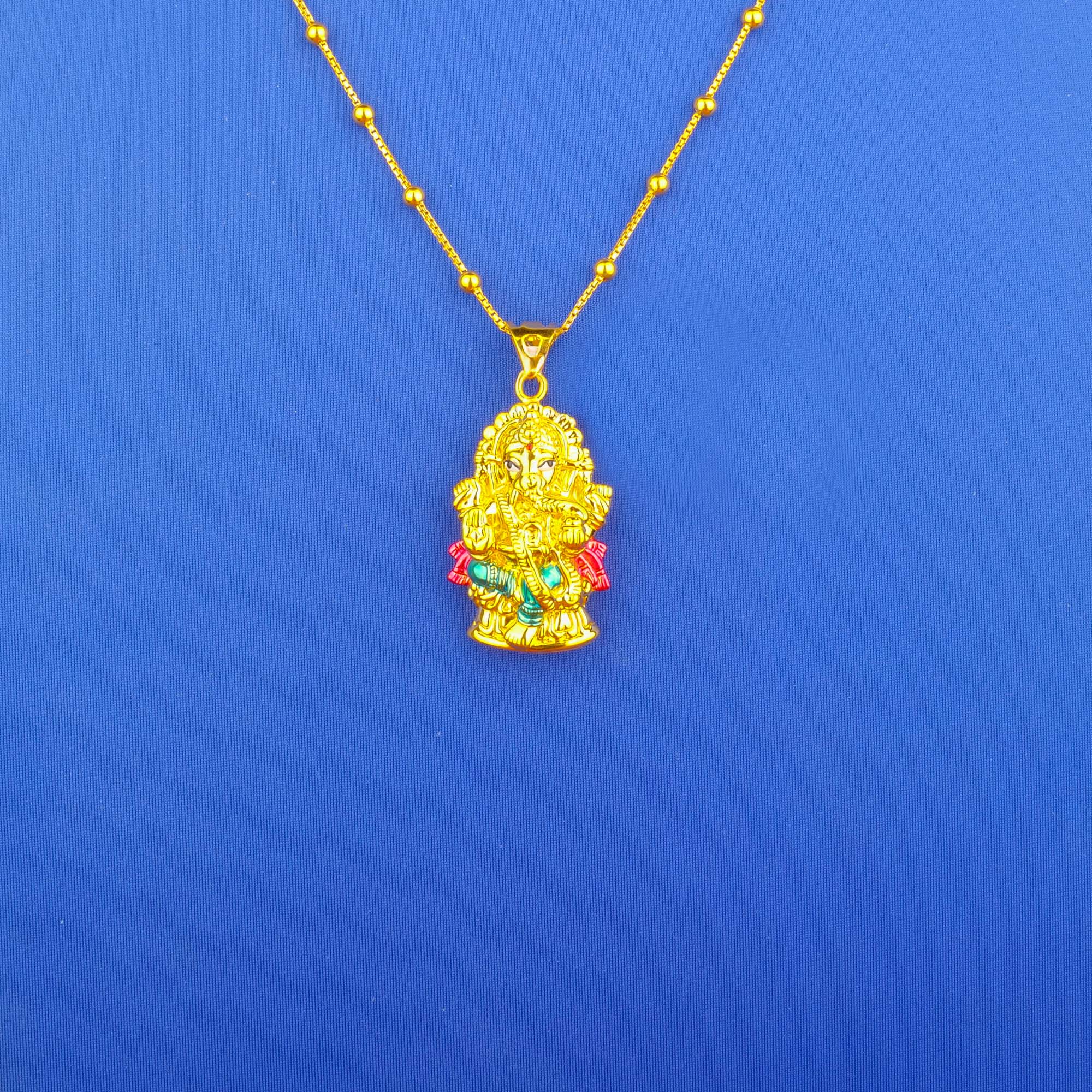 22K Gold 'Ganesha' Pendant