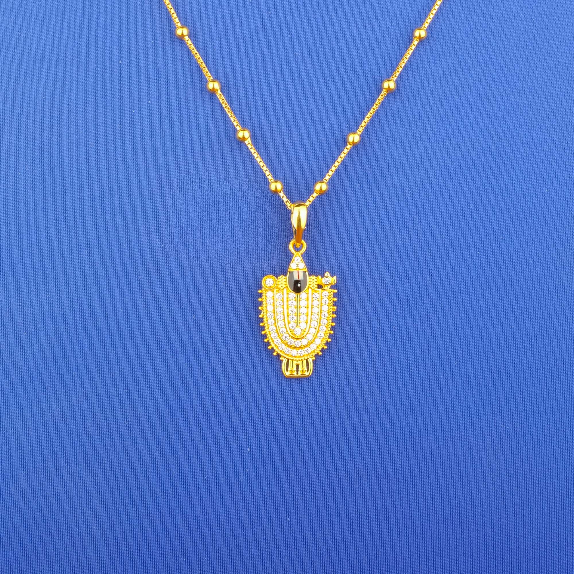 22K Gold 'Balaji' Pendant