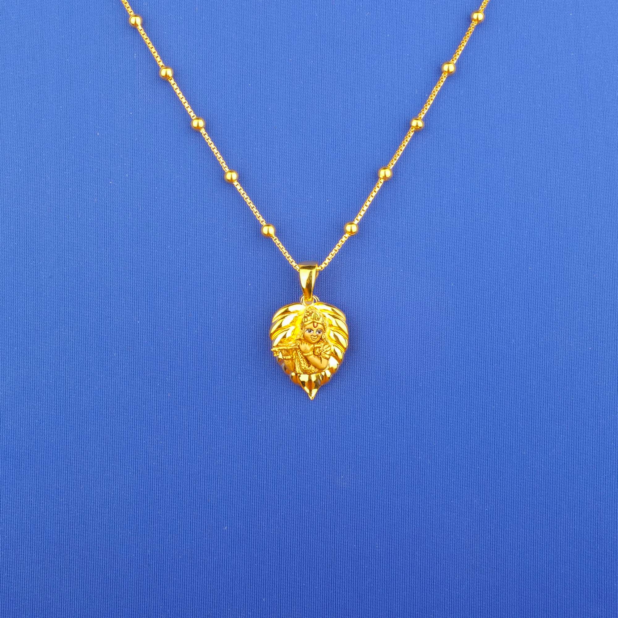 22K Gold 'Krishna' Pendant