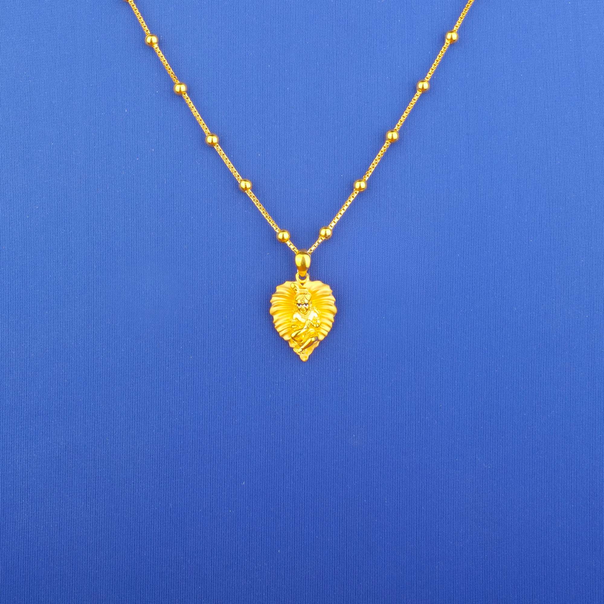 22K Gold 'Krishna' Pendant