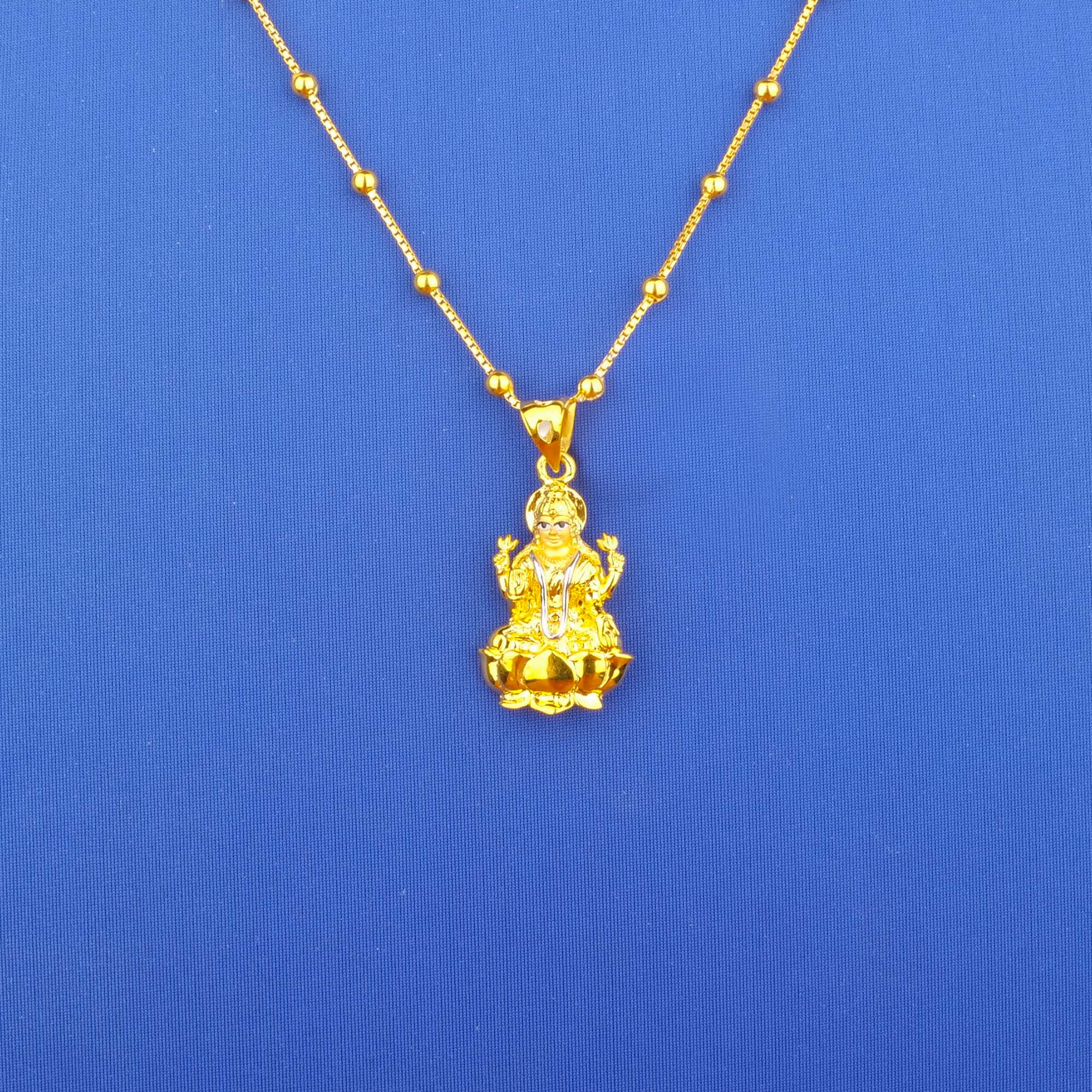 22K Gold 'Lakshmi' Pendant