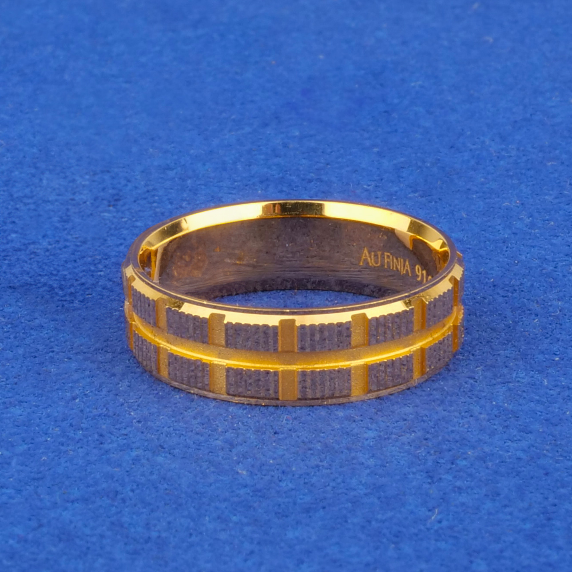 Twenty-Two Karat 'Fancy' Gold Ring