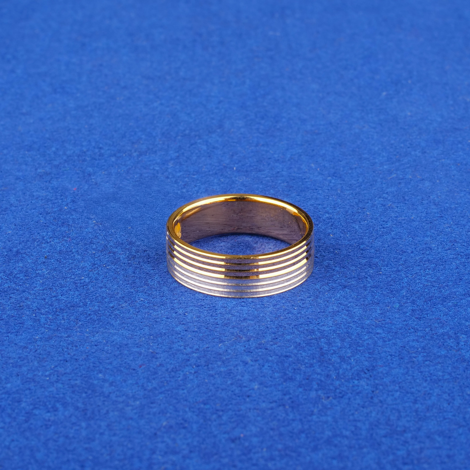22K 'Fancy' Two-Tone Gold Ring