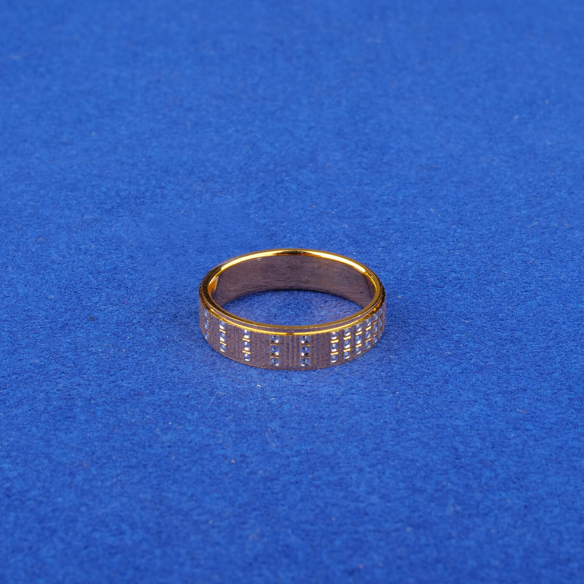 22K 'Fancy' Two-Tone Gold Ring