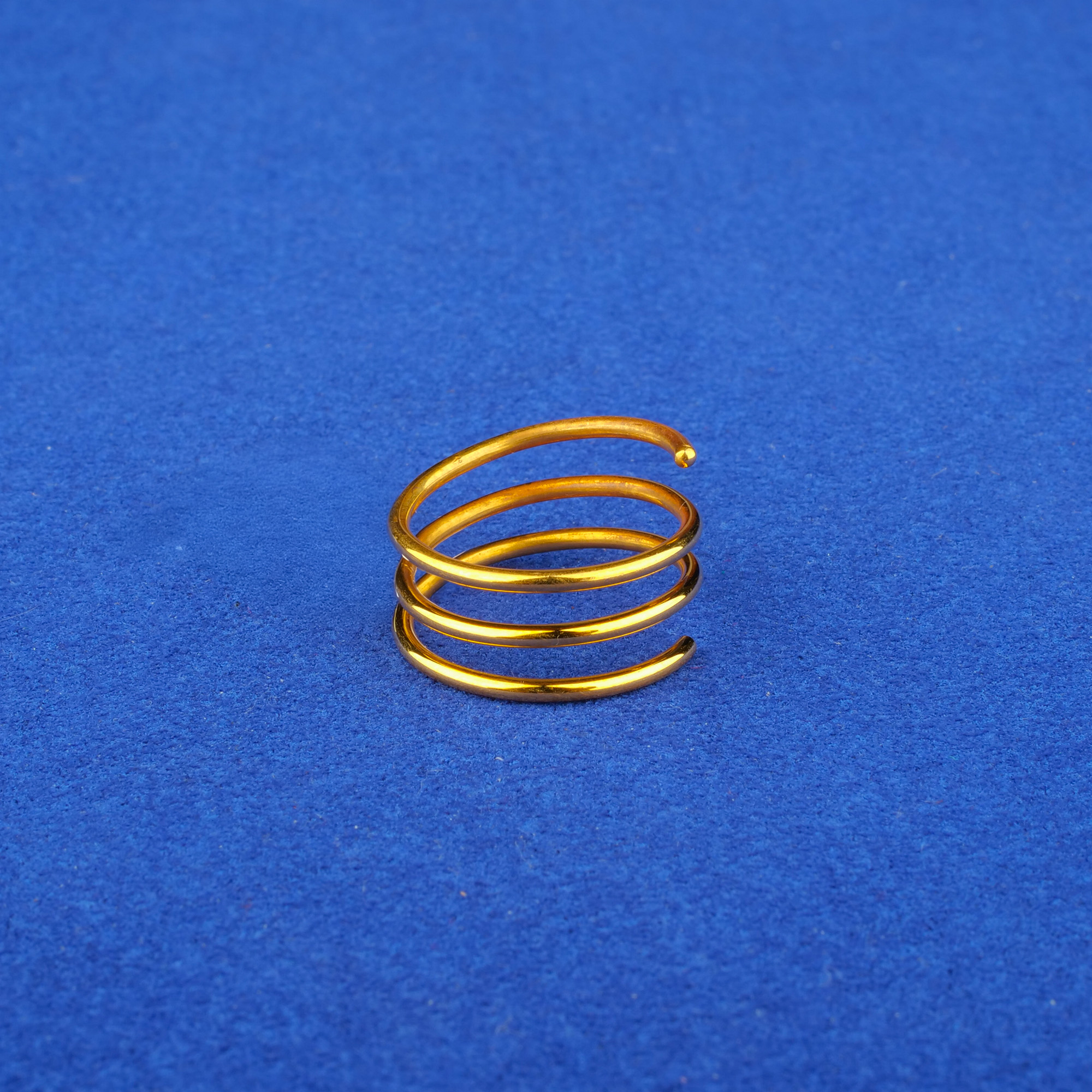 22K Gold 'Spiral' Ring