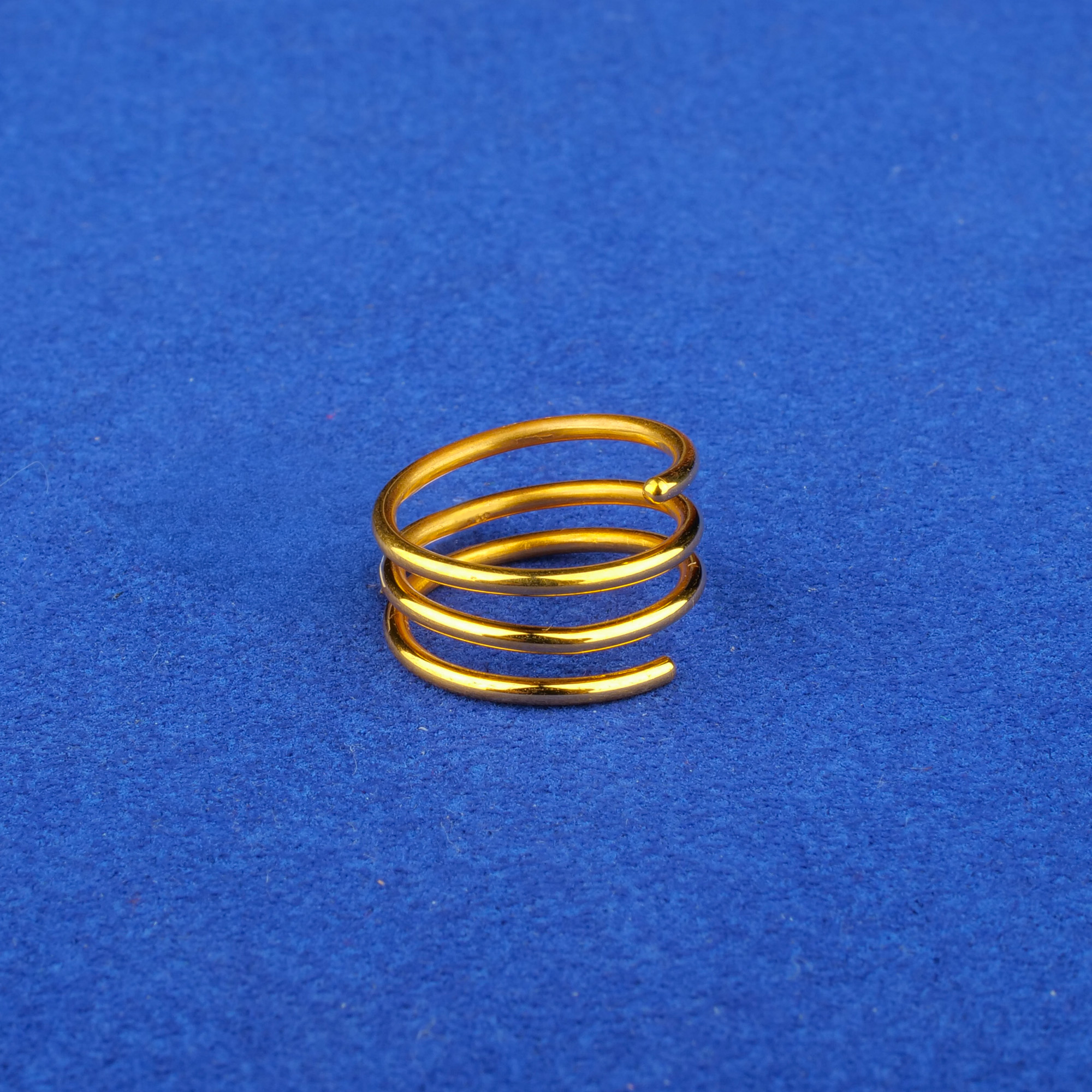 22K Gold 'Spiral' Ring