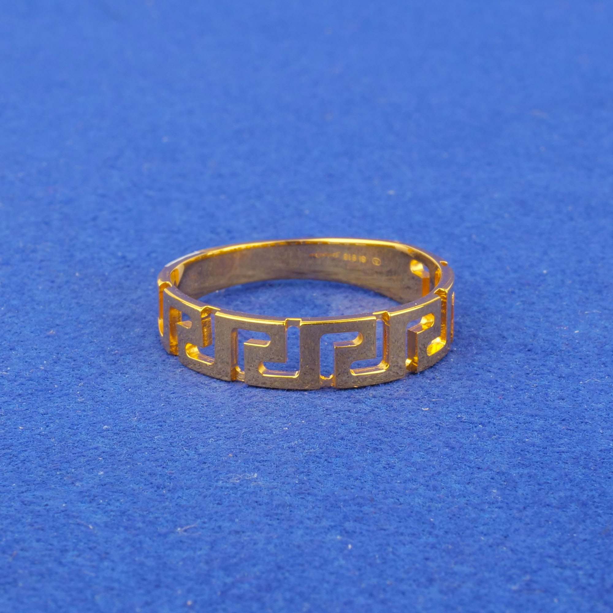Twenty-Two Karat 'Fancy' Gold Ring