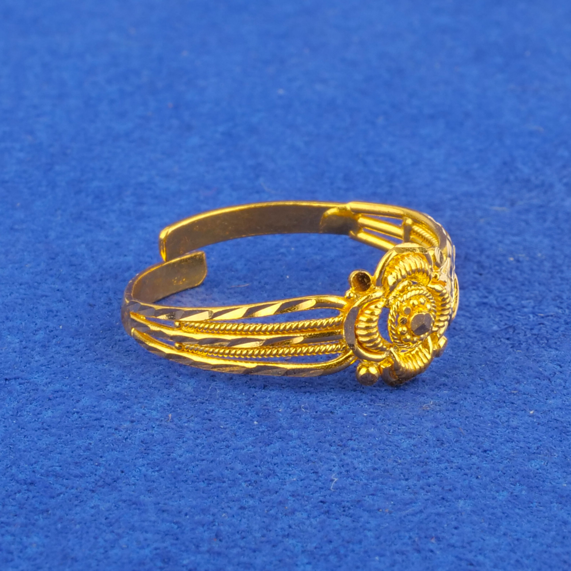 Twenty-Two Karat Gold 'Adjustable' Ring