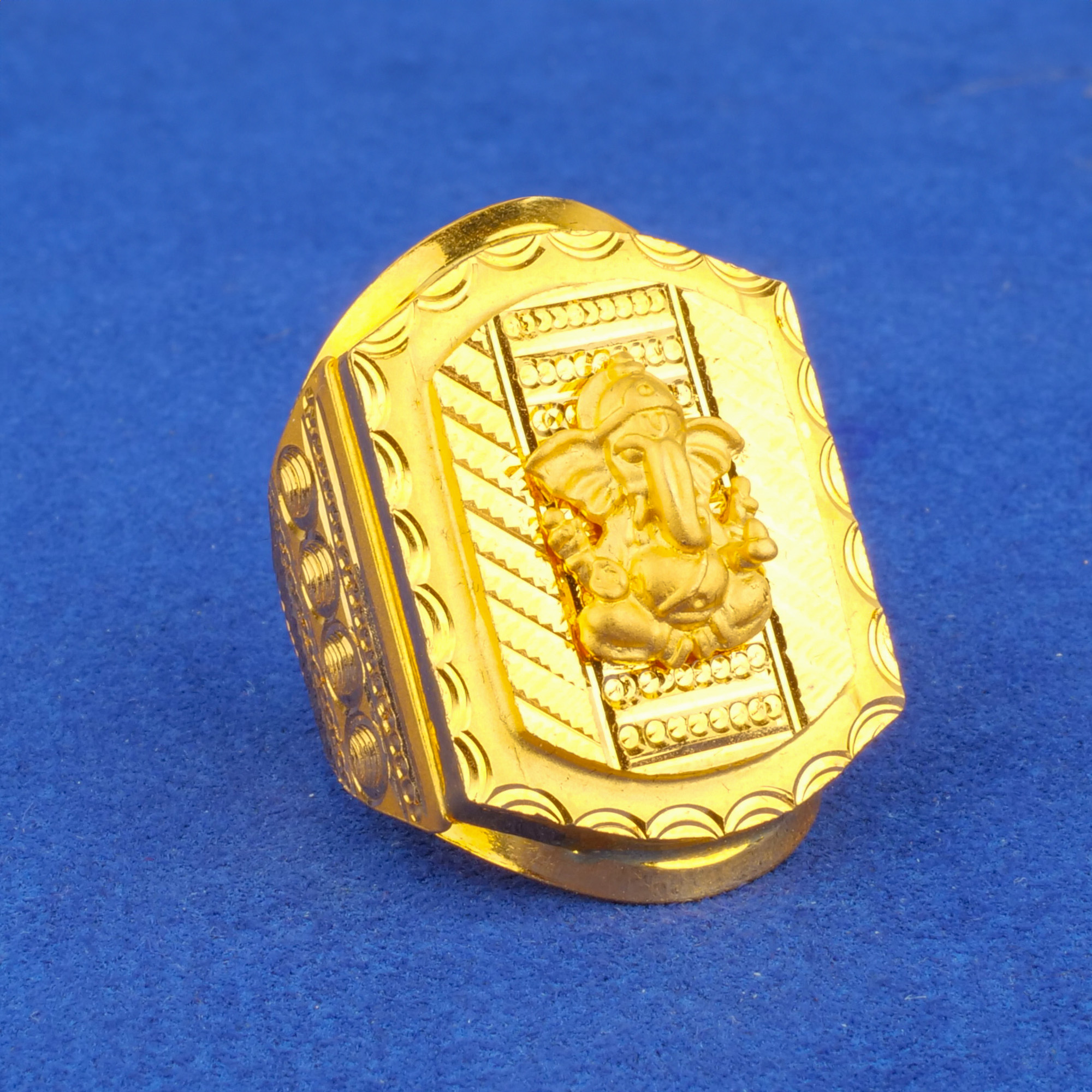 Twenty-Two Karat Gold 'Ganesha' Ring