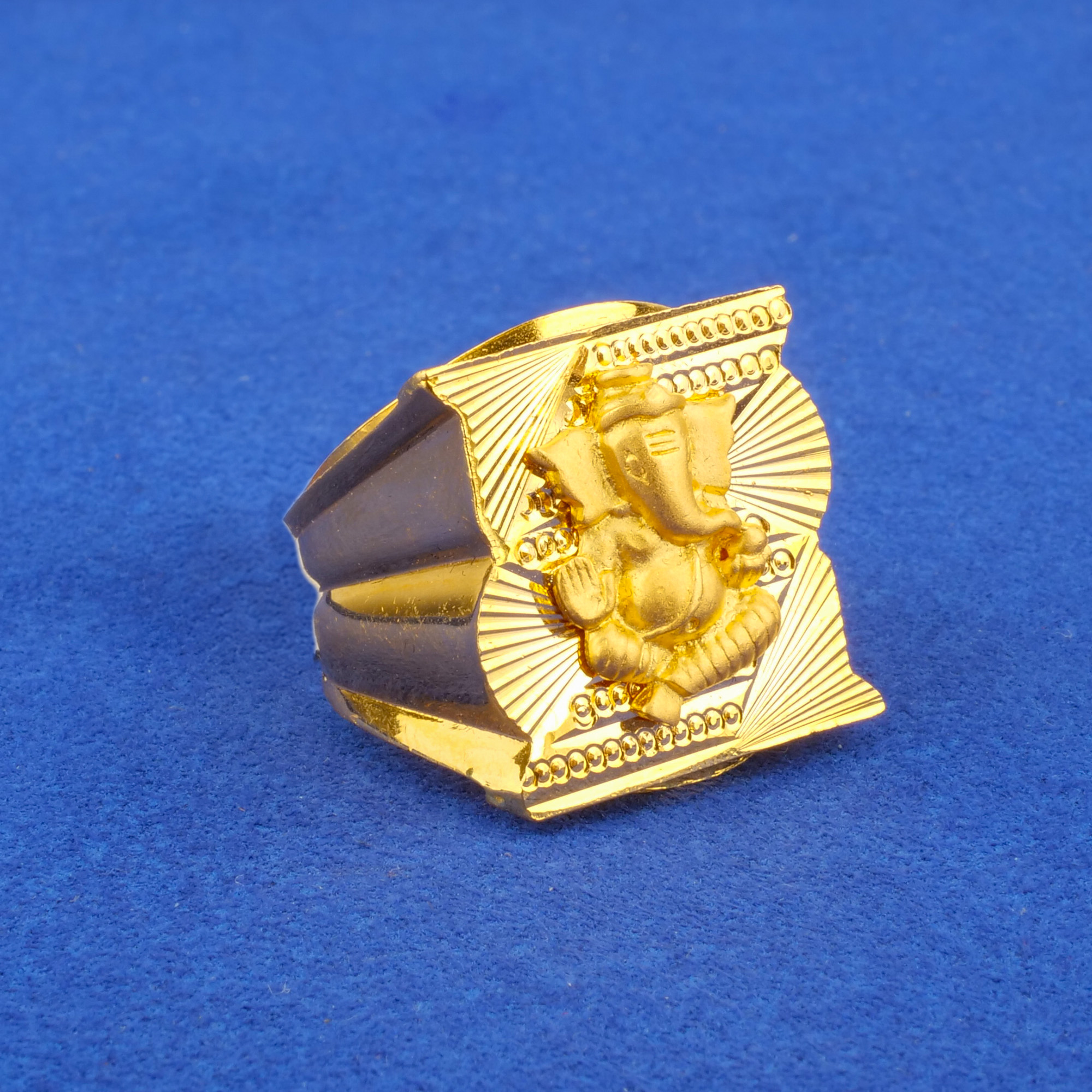 Twenty-Two Karat Gold 'Ganesha' Ring