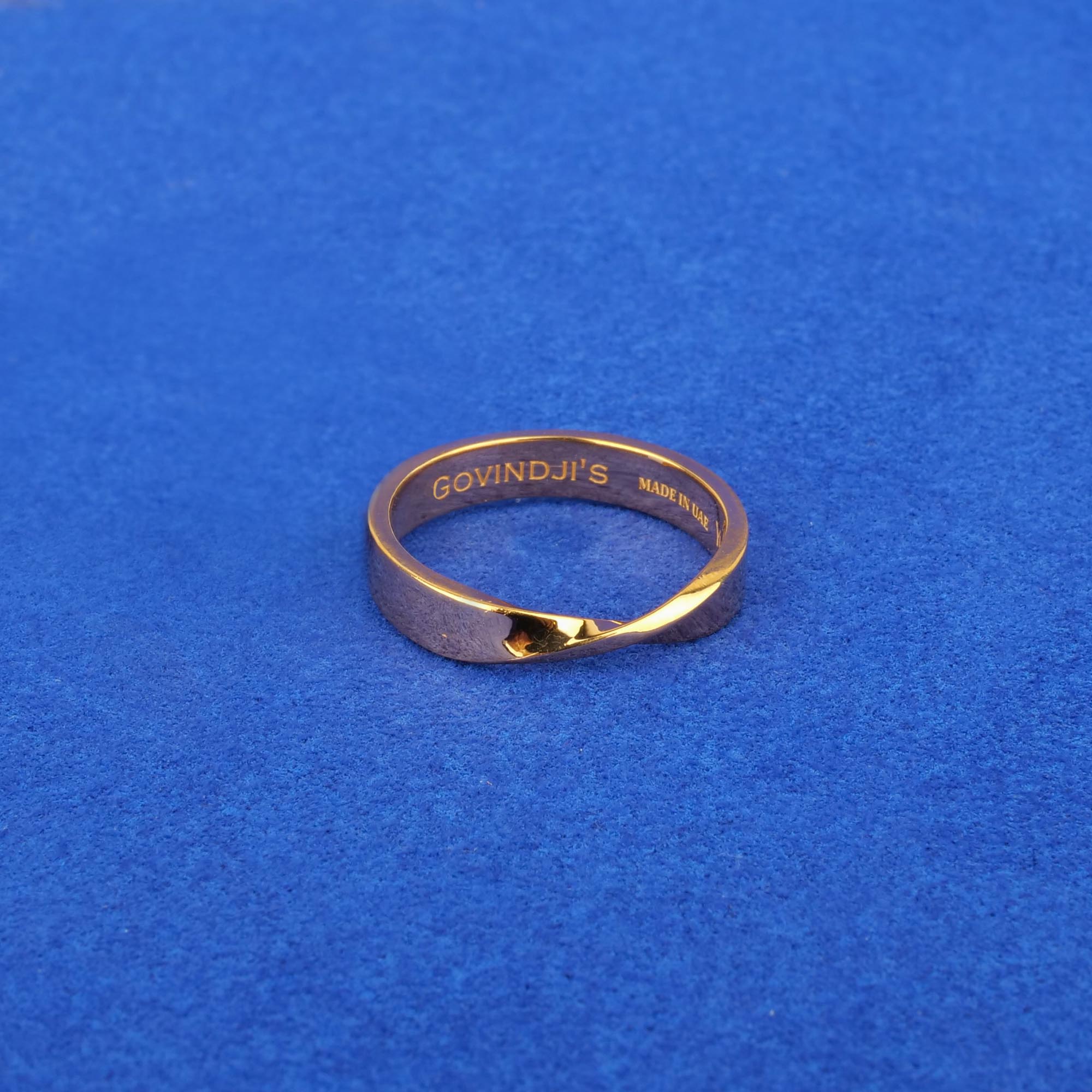 Twenty-Two Karat Gold 'Twist' Ring