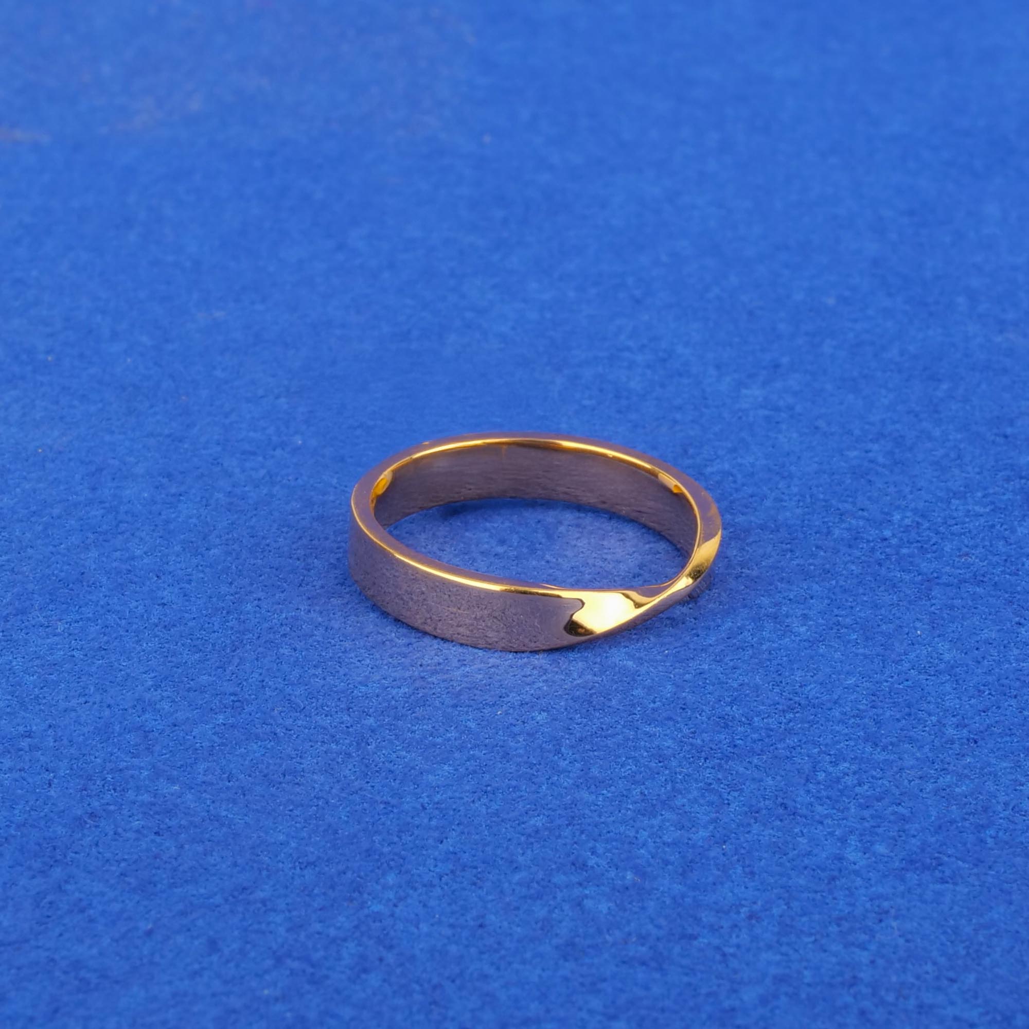 Twenty-Two Karat Gold 'Twist' Ring