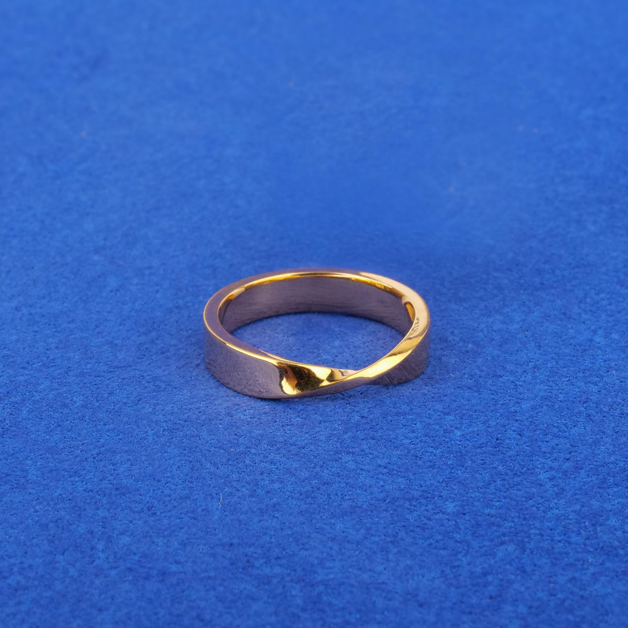 Twenty-Two Karat Gold 'Twist' Ring