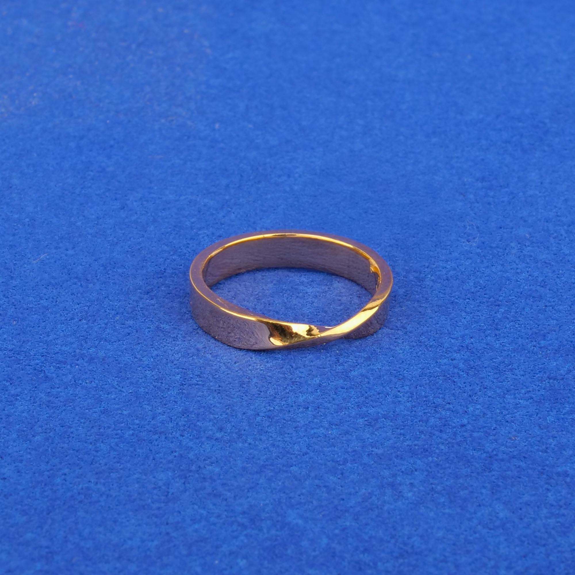 Twenty-Two Karat Gold 'Twist' Ring
