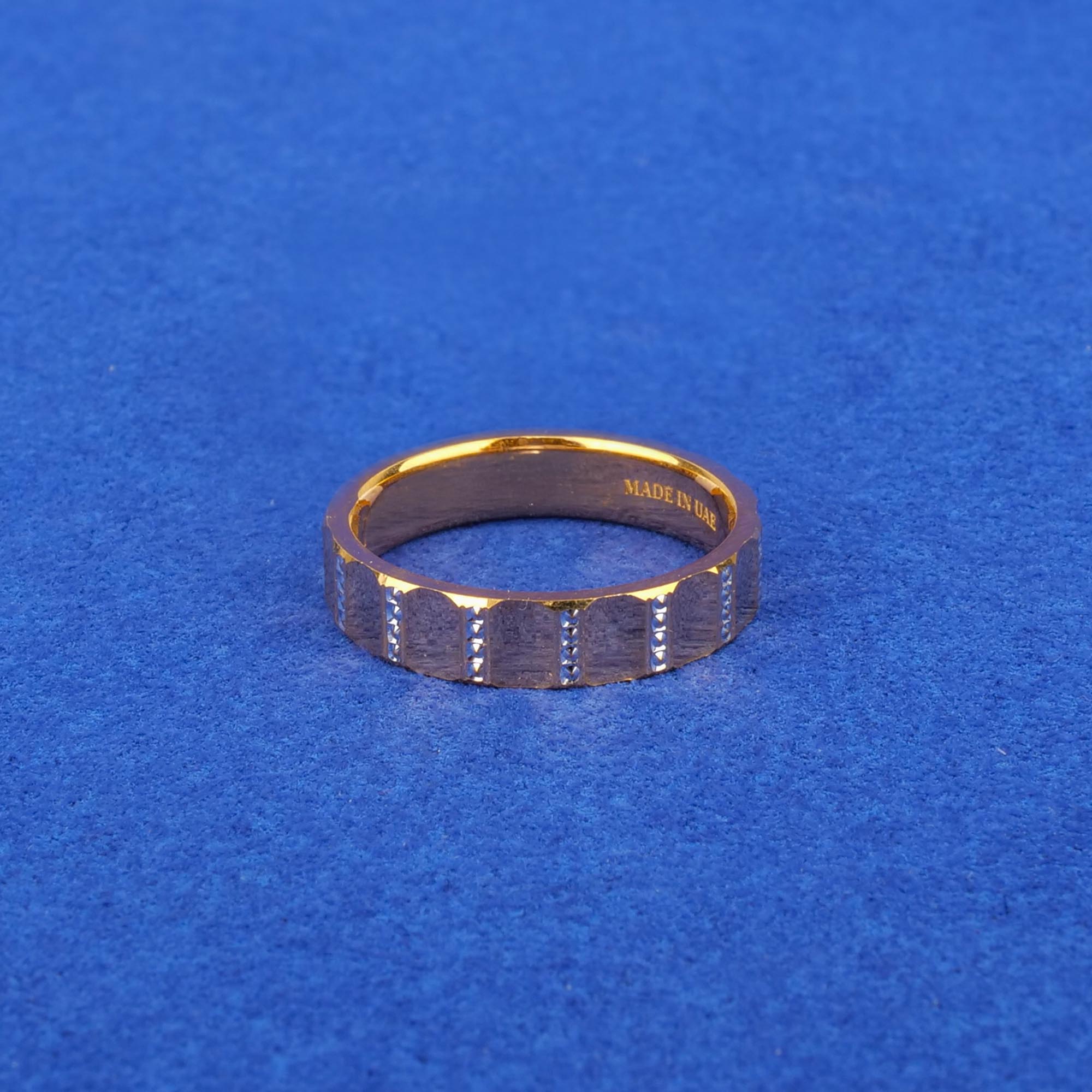 Twenty-Two Karat Two-Tone Gold Ring
